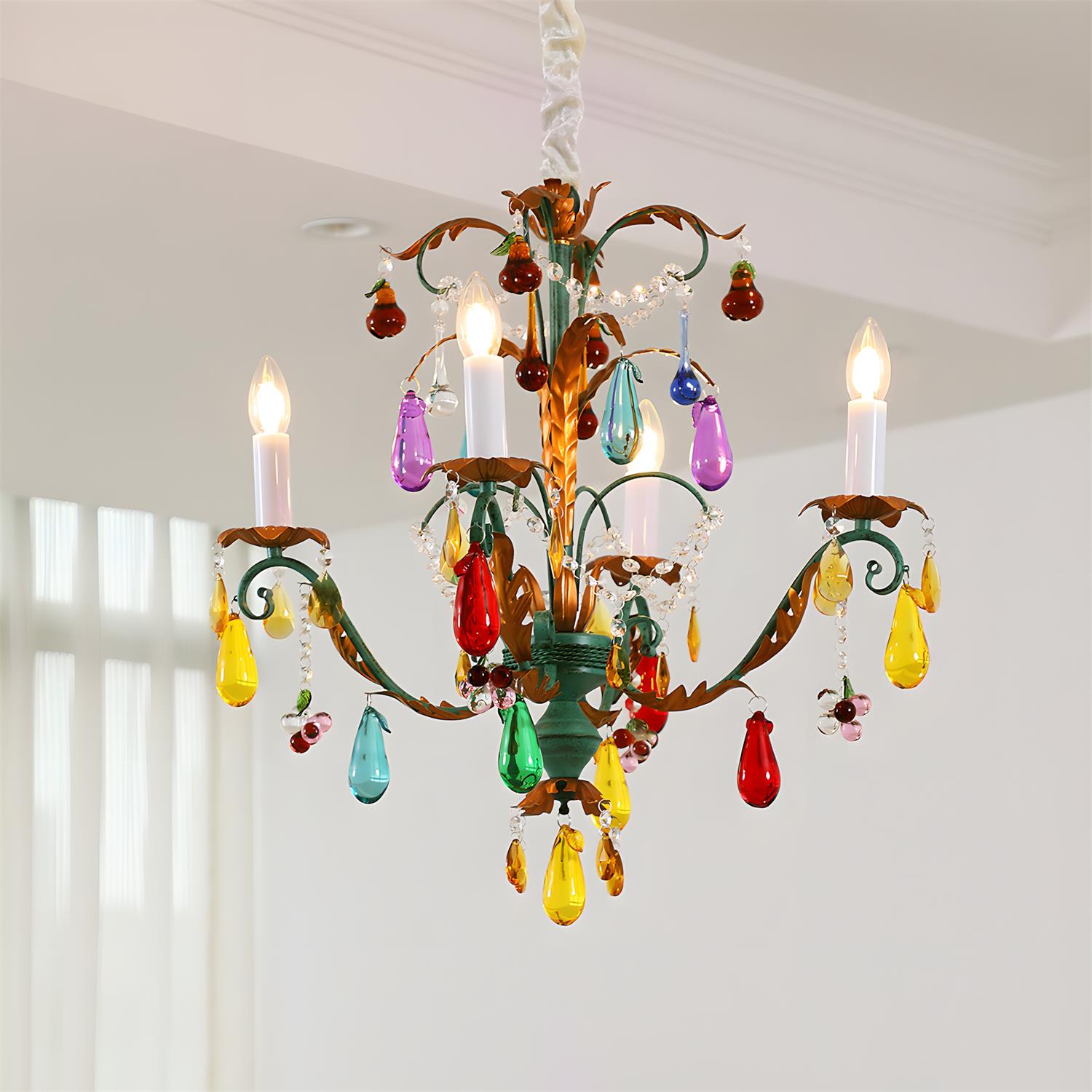 Vibranza Bohemian Glass Chandelier
