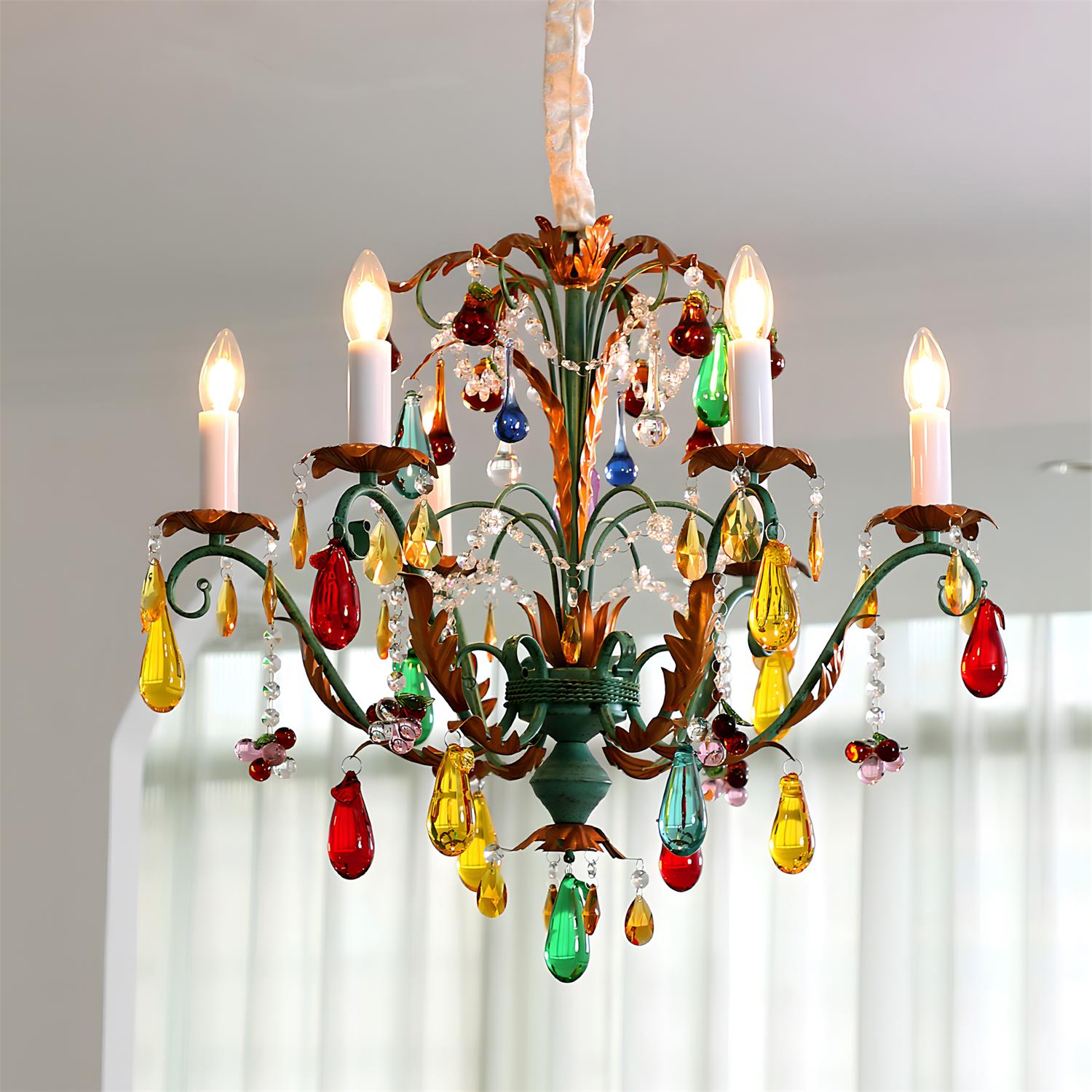 Vibranza Bohemian Glass Chandelier