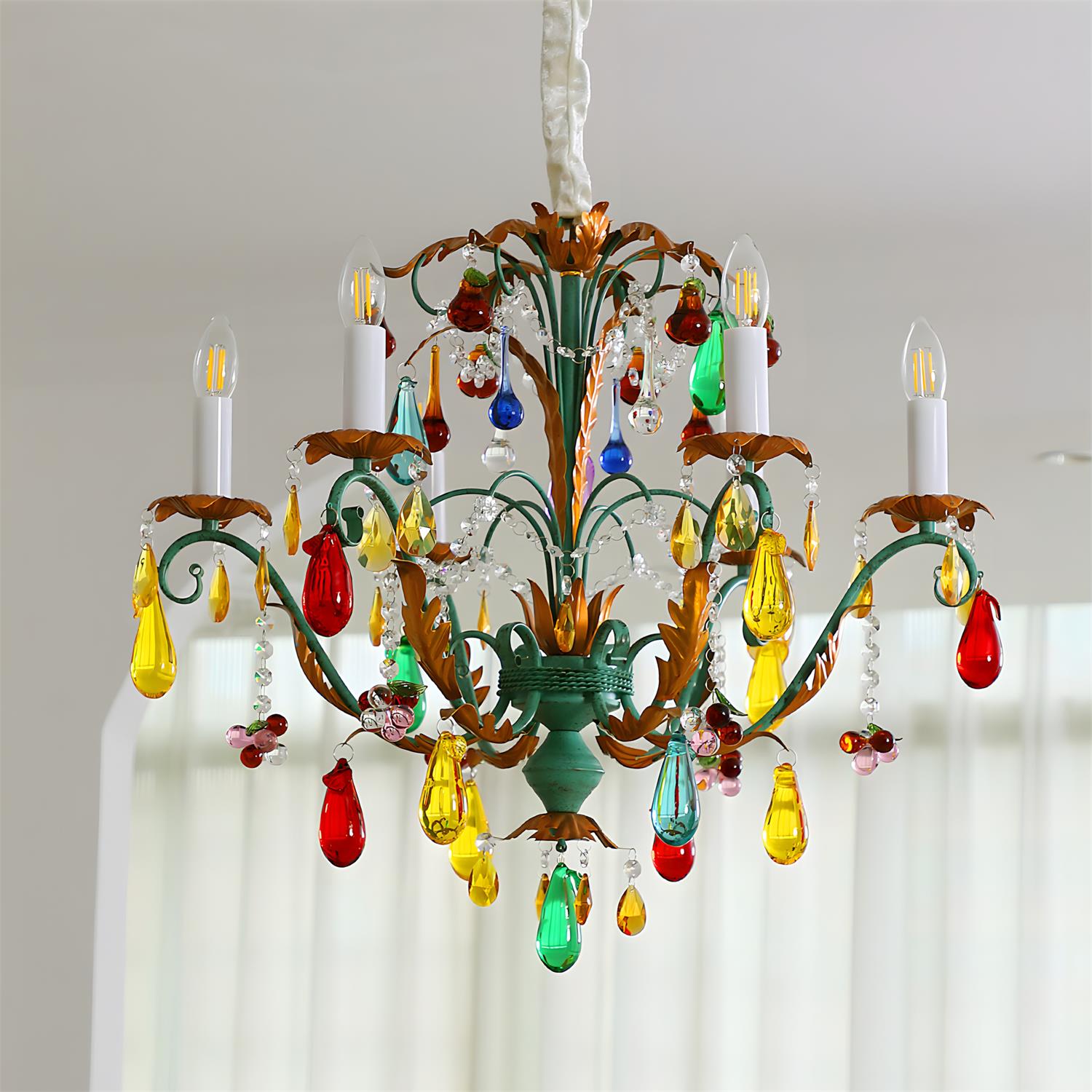 Vibranza Bohemian Glass Chandelier