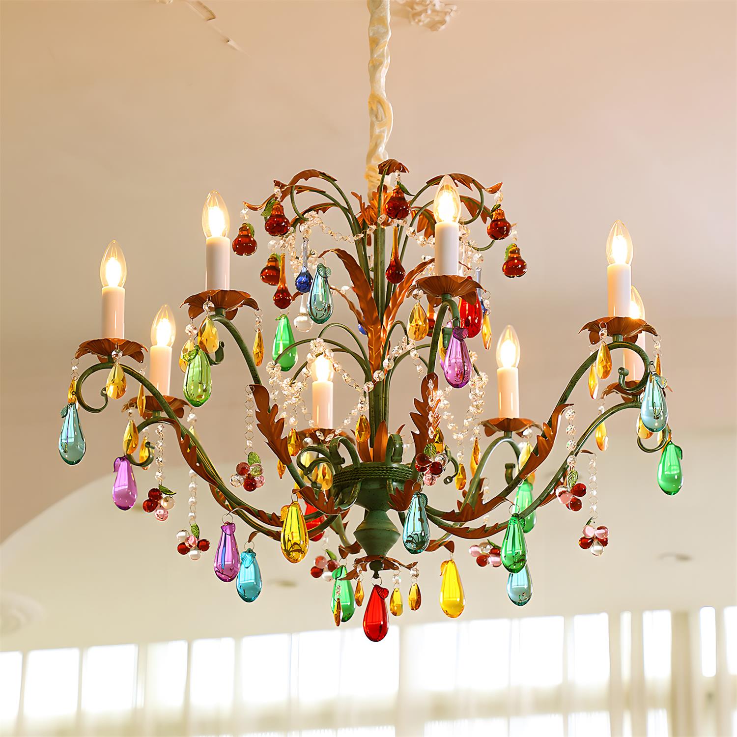 Vibranza Bohemian Glass Chandelier