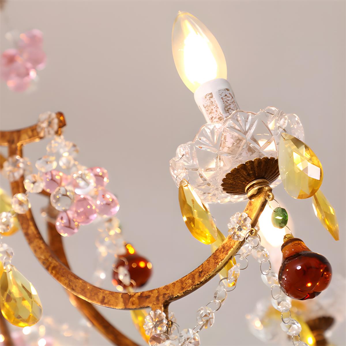 Vibranza Bohemian Glass Chandelier