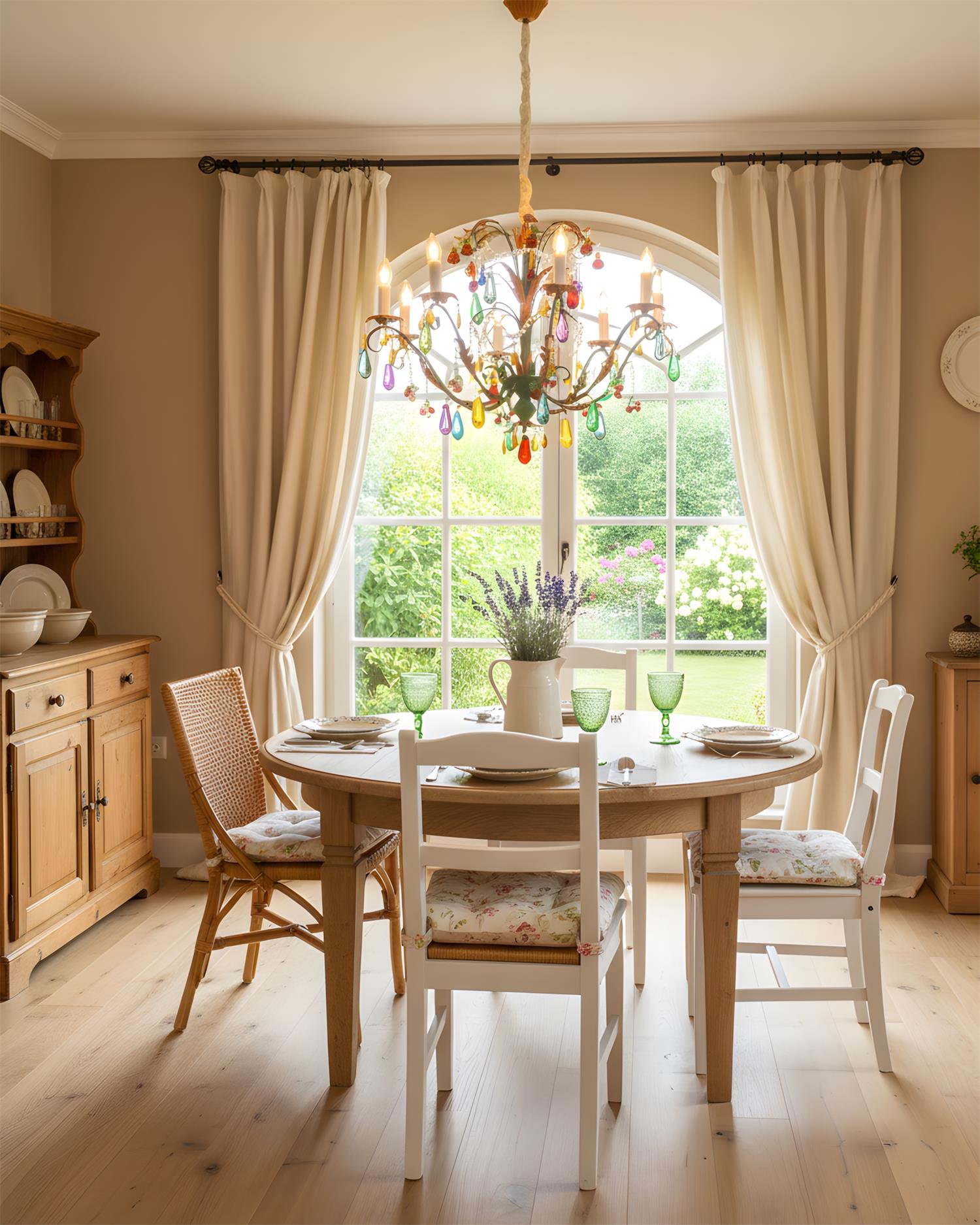 Vibranza Bohemian Glass Chandelier