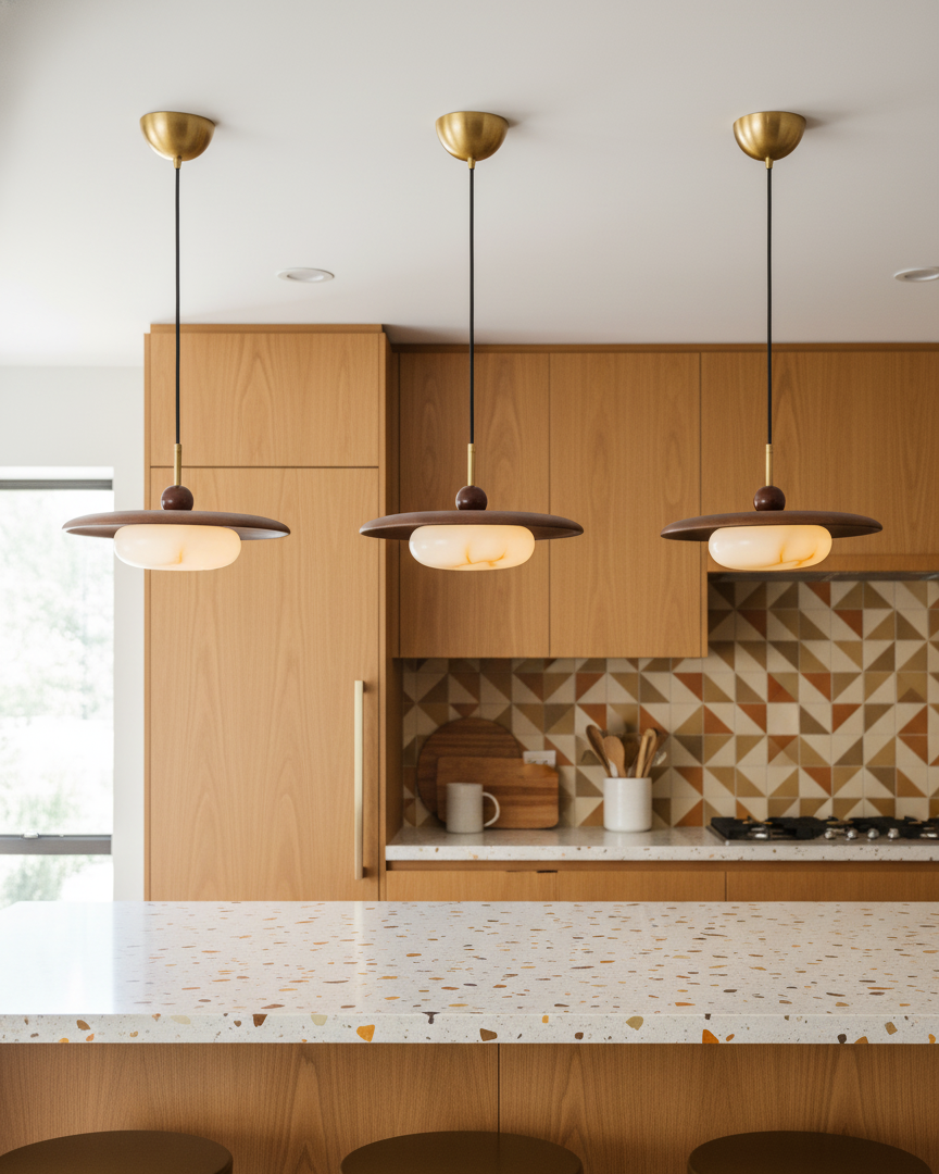 Vicenza Modern Glass Pendant Light