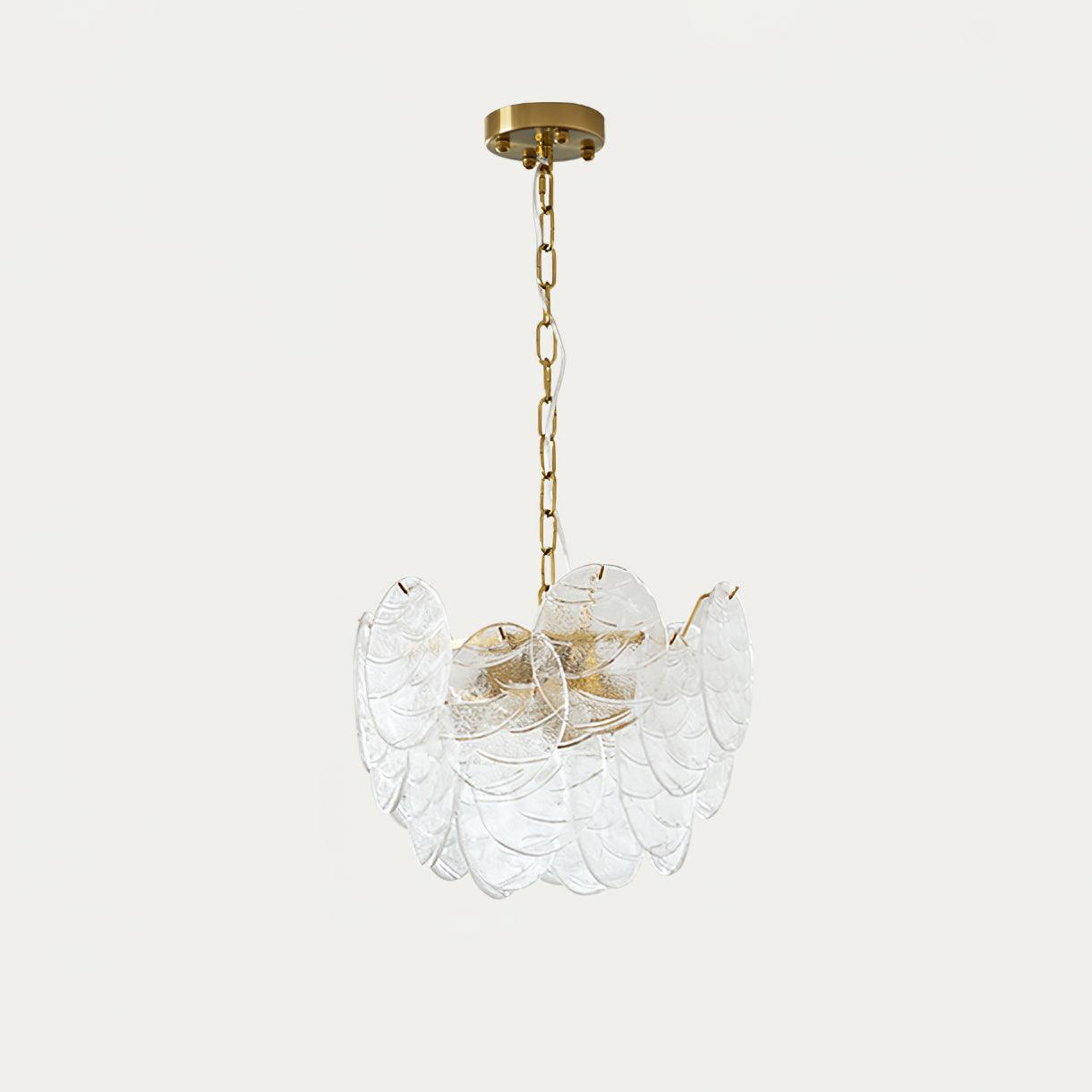 Leaf Vintage Glass Chandelier - Blowlighting