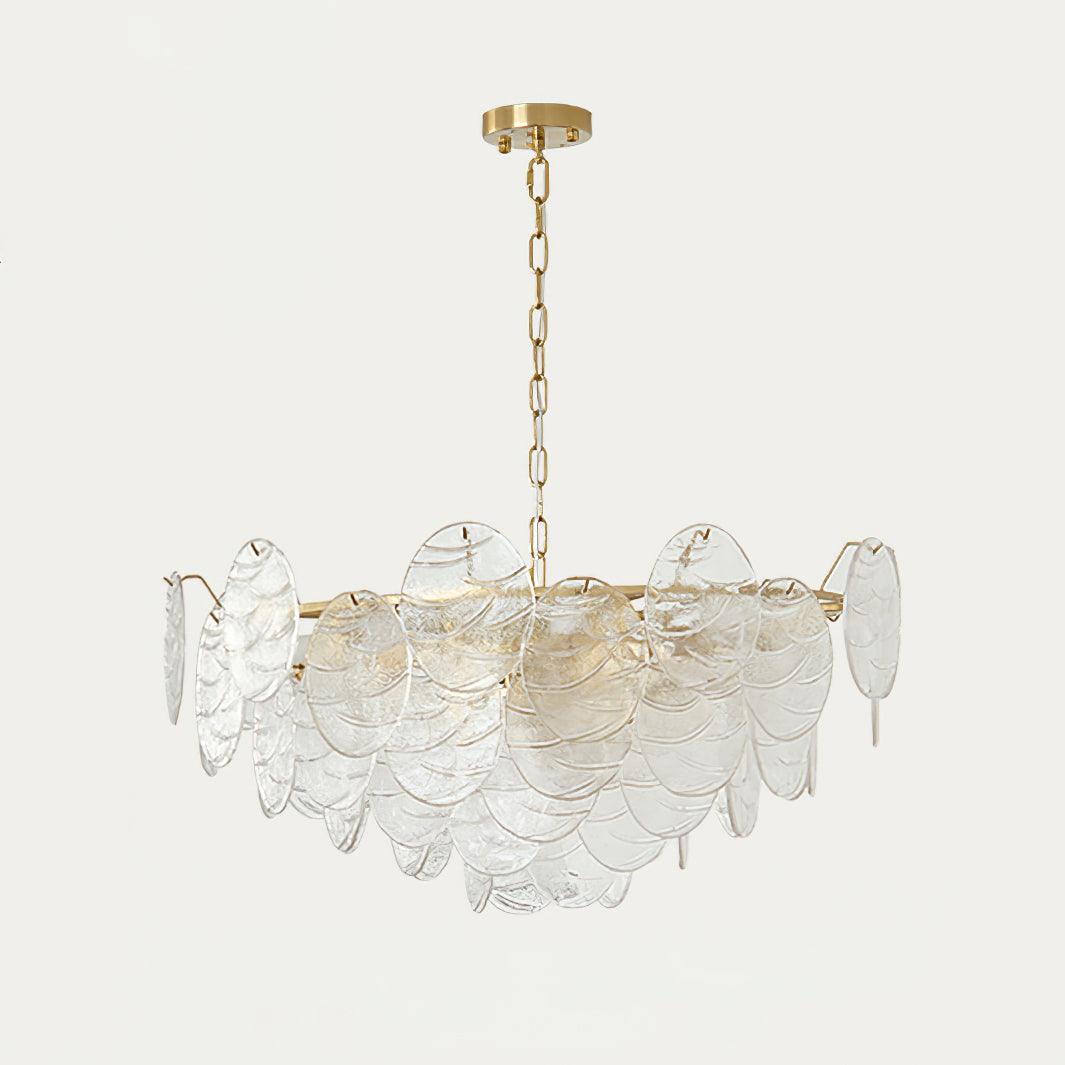 Leaf Vintage Glass Chandelier - Blowlighting
