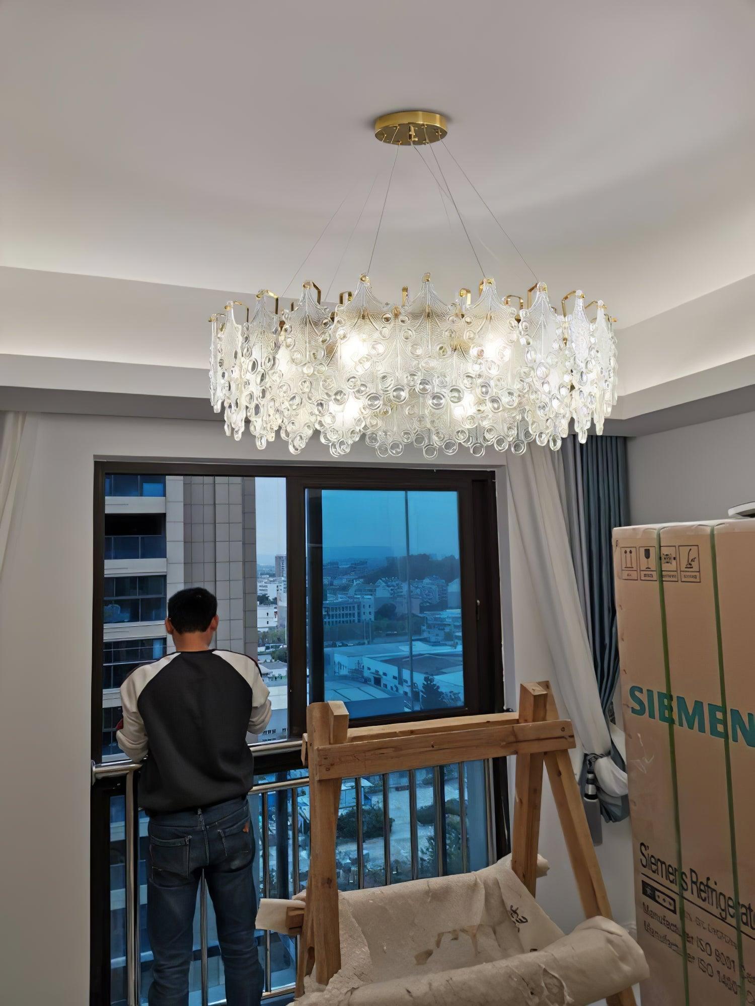 Cisorir Crystal Chandelier - Blowlighting