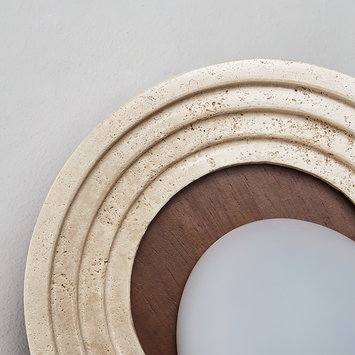 Uloryra Arch-Frame Travertine Wall Light - Blowlighting
