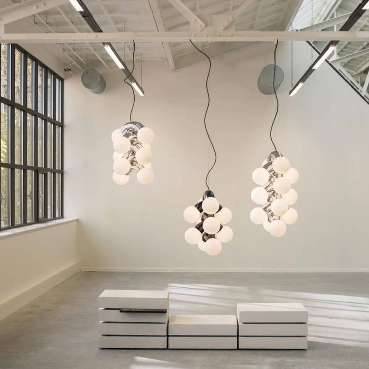 Ermira Premium Nordic Art Metal Glass Pendant Lamp - Blowlighting