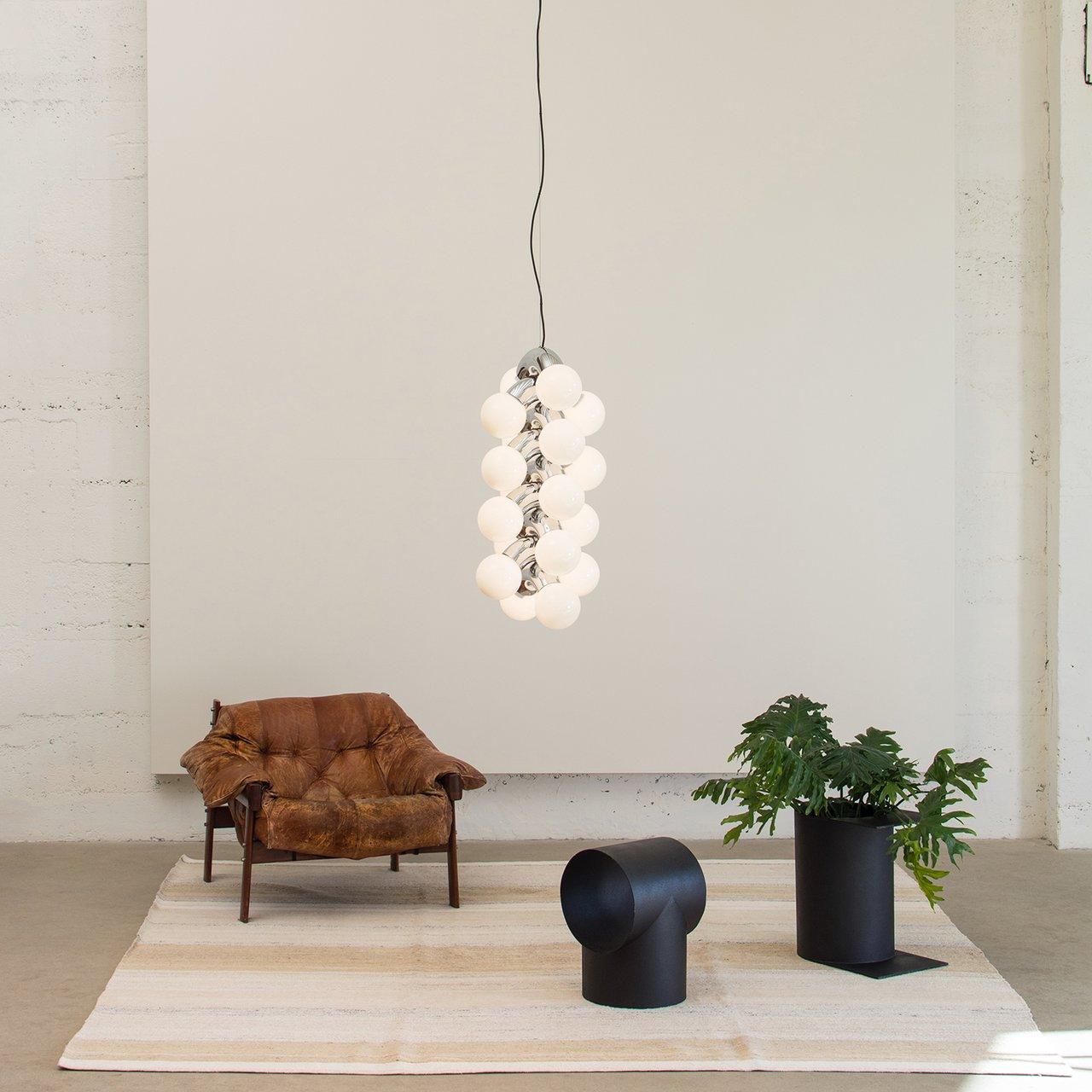 Ermira Premium Nordic Art Metal Glass Pendant Lamp - Blowlighting