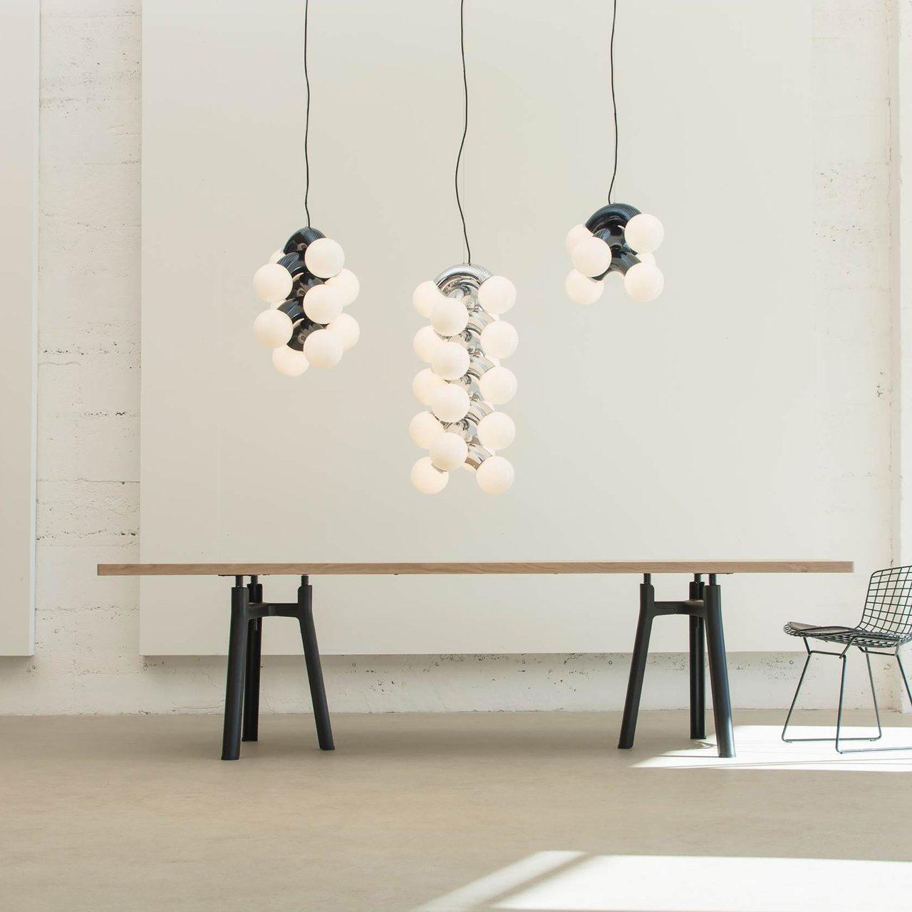 Ermira Premium Nordic Art Metal Glass Pendant Lamp - Blowlighting