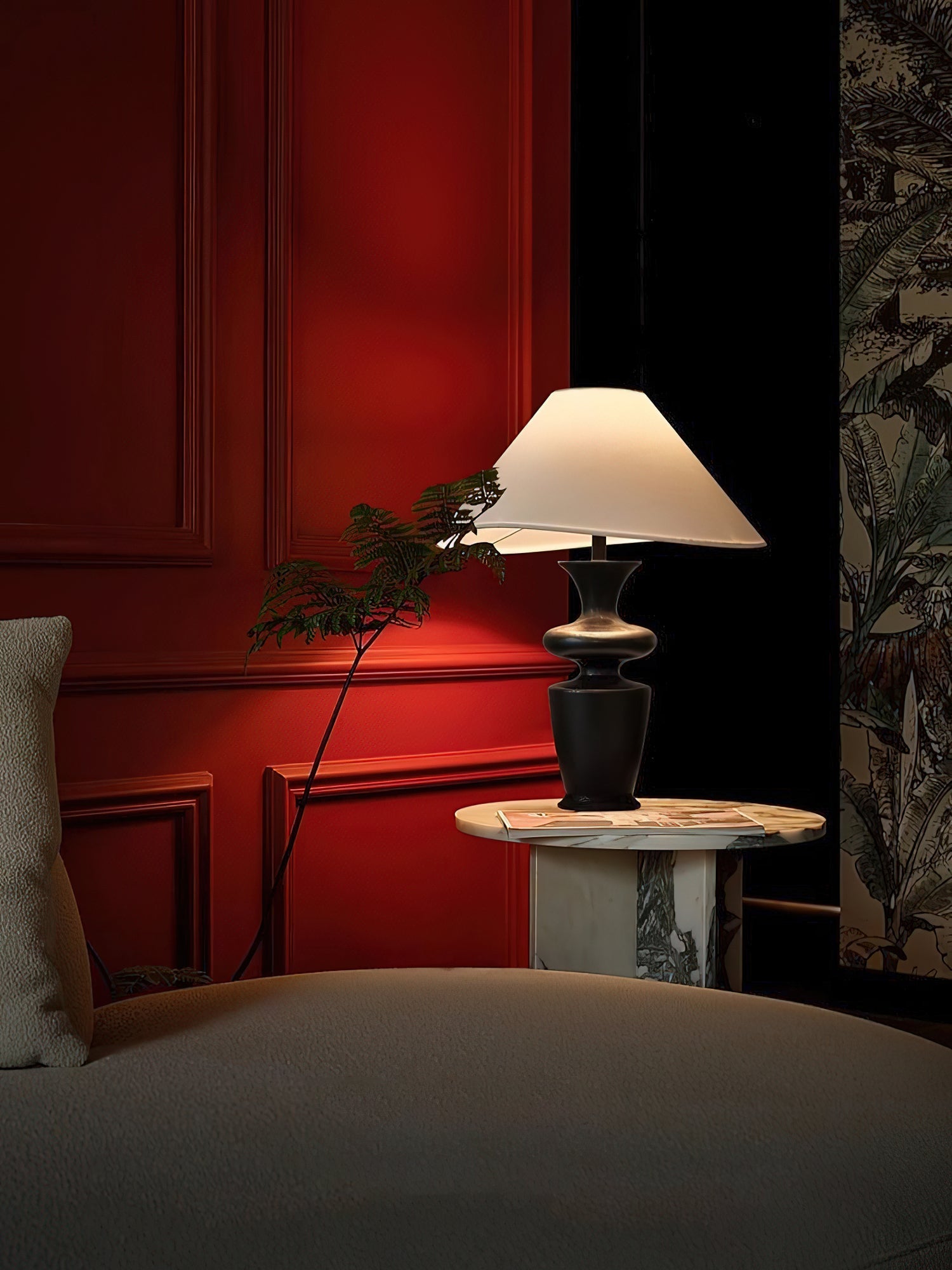 Henry Minimalist Wood Table Lamp - Blowlighting