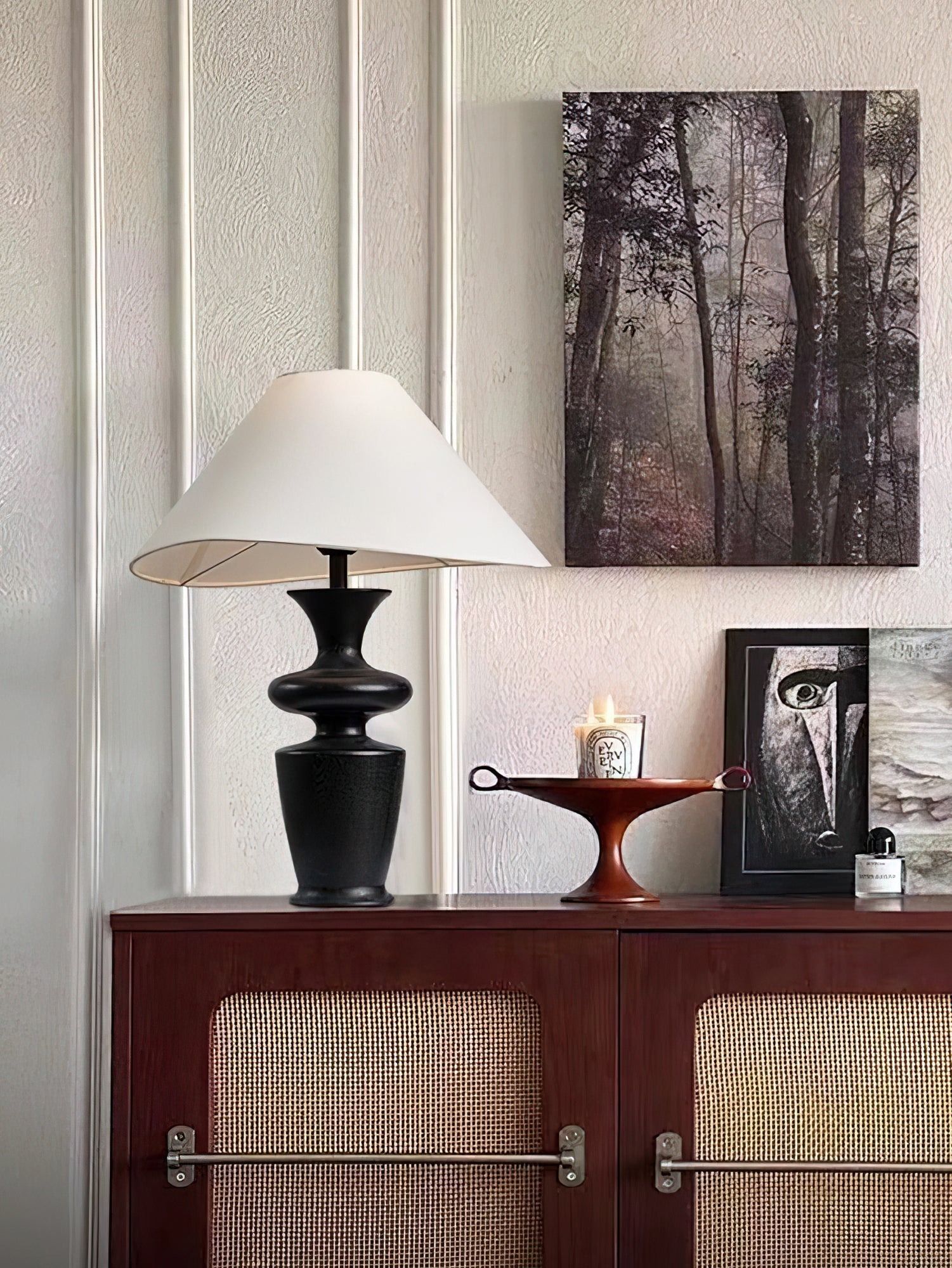 Henry Minimalist Wood Table Lamp - Blowlighting
