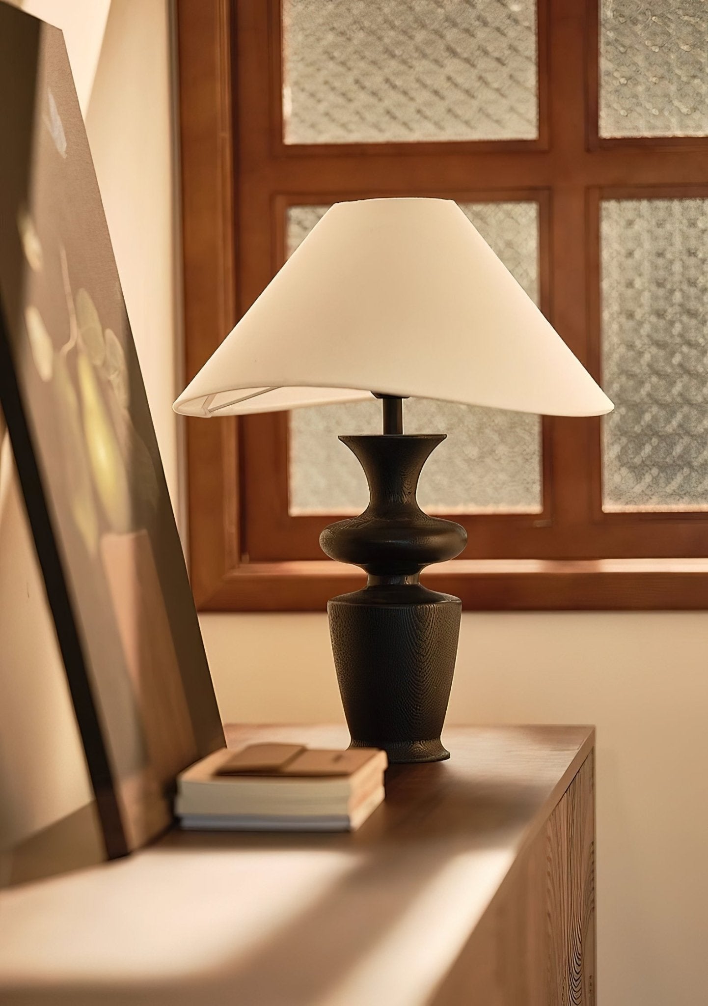 Henry Minimalist Wood Table Lamp - Blowlighting