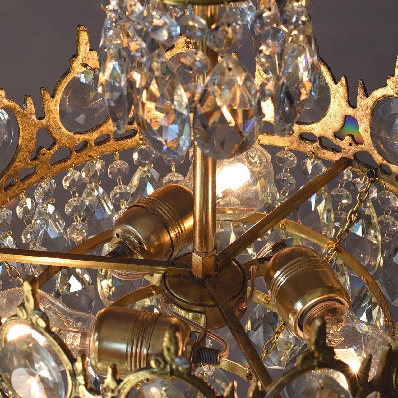 Vintage Crystal Chandelier - Blowlighting