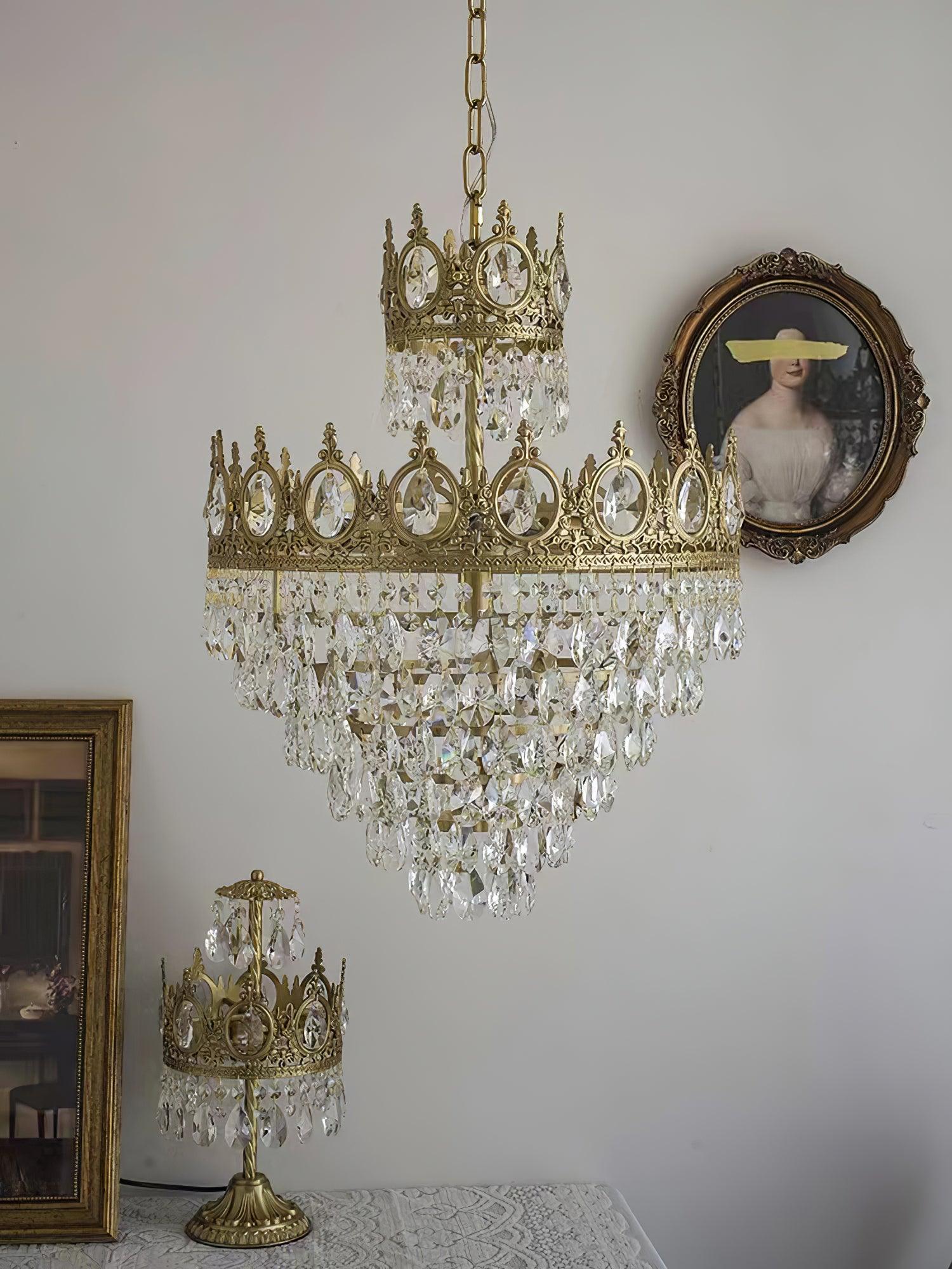 Vintage Crystal Chandelier - Blowlighting