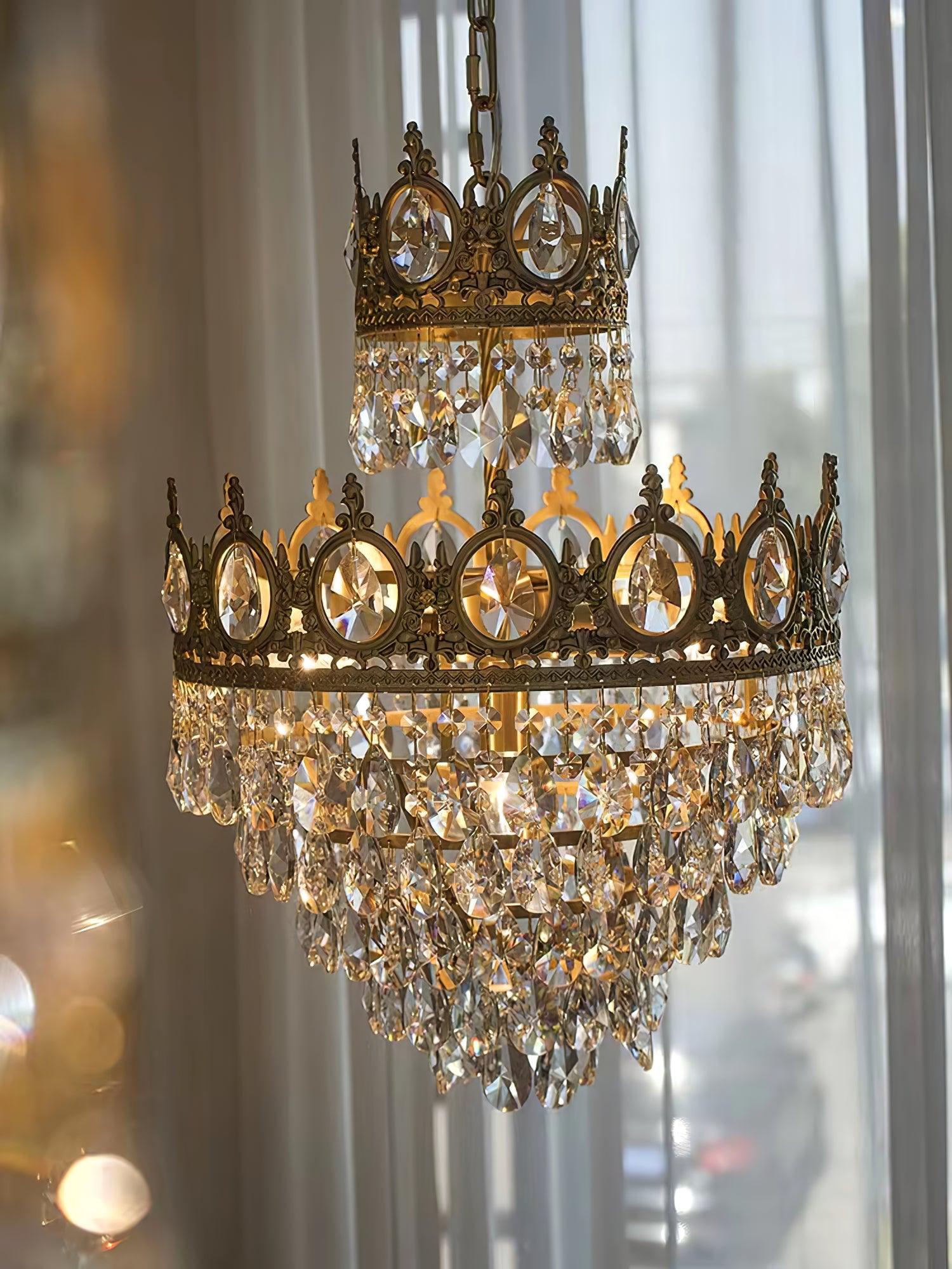 Vintage Crystal Chandelier - Blowlighting