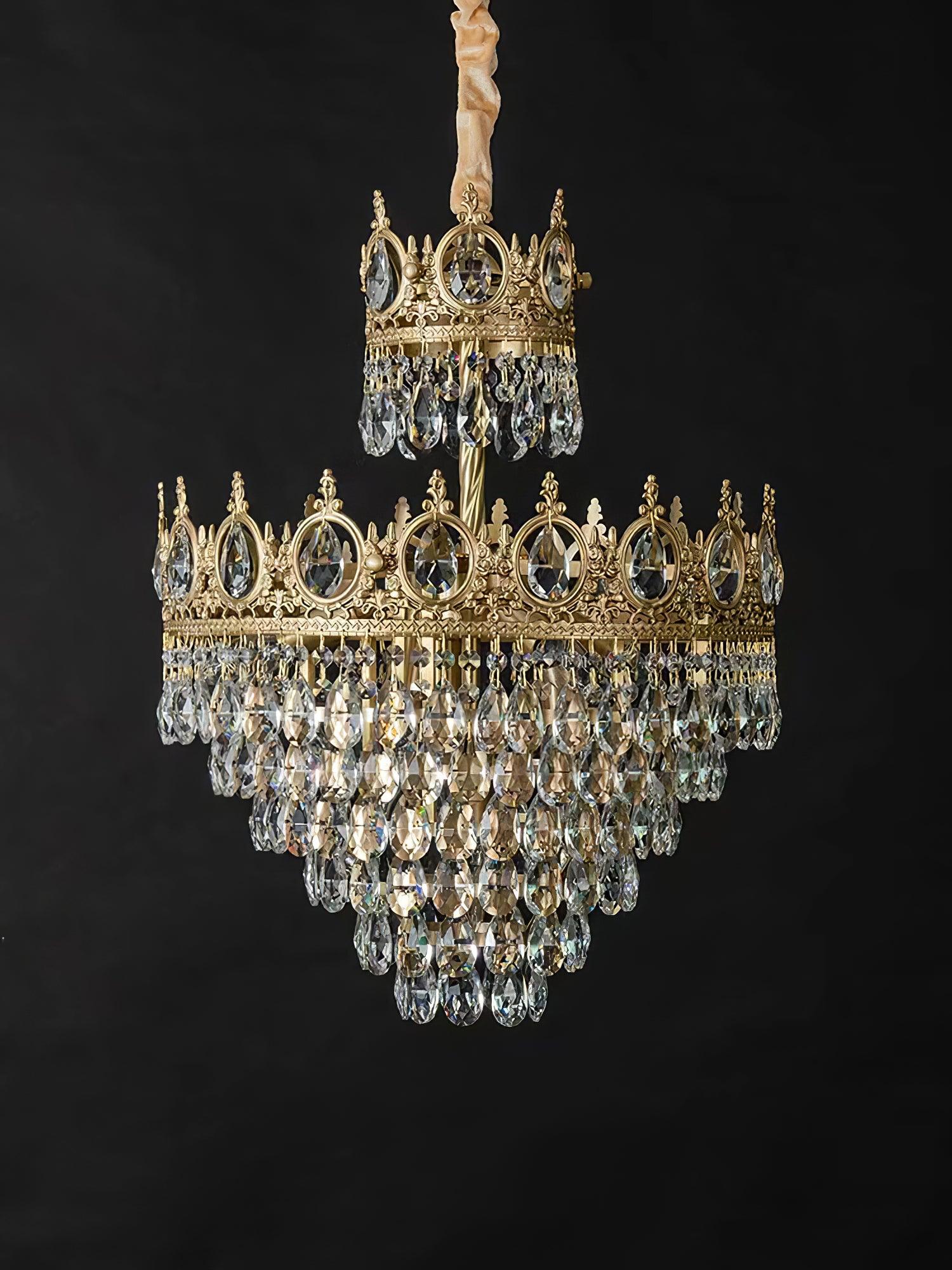 Vintage Crystal Chandelier - Blowlighting