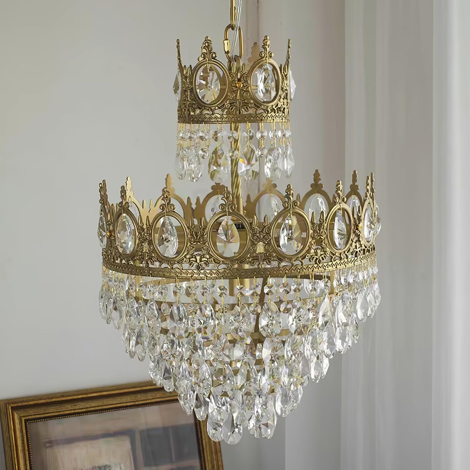 Vintage Crystal Chandelier - Blowlighting