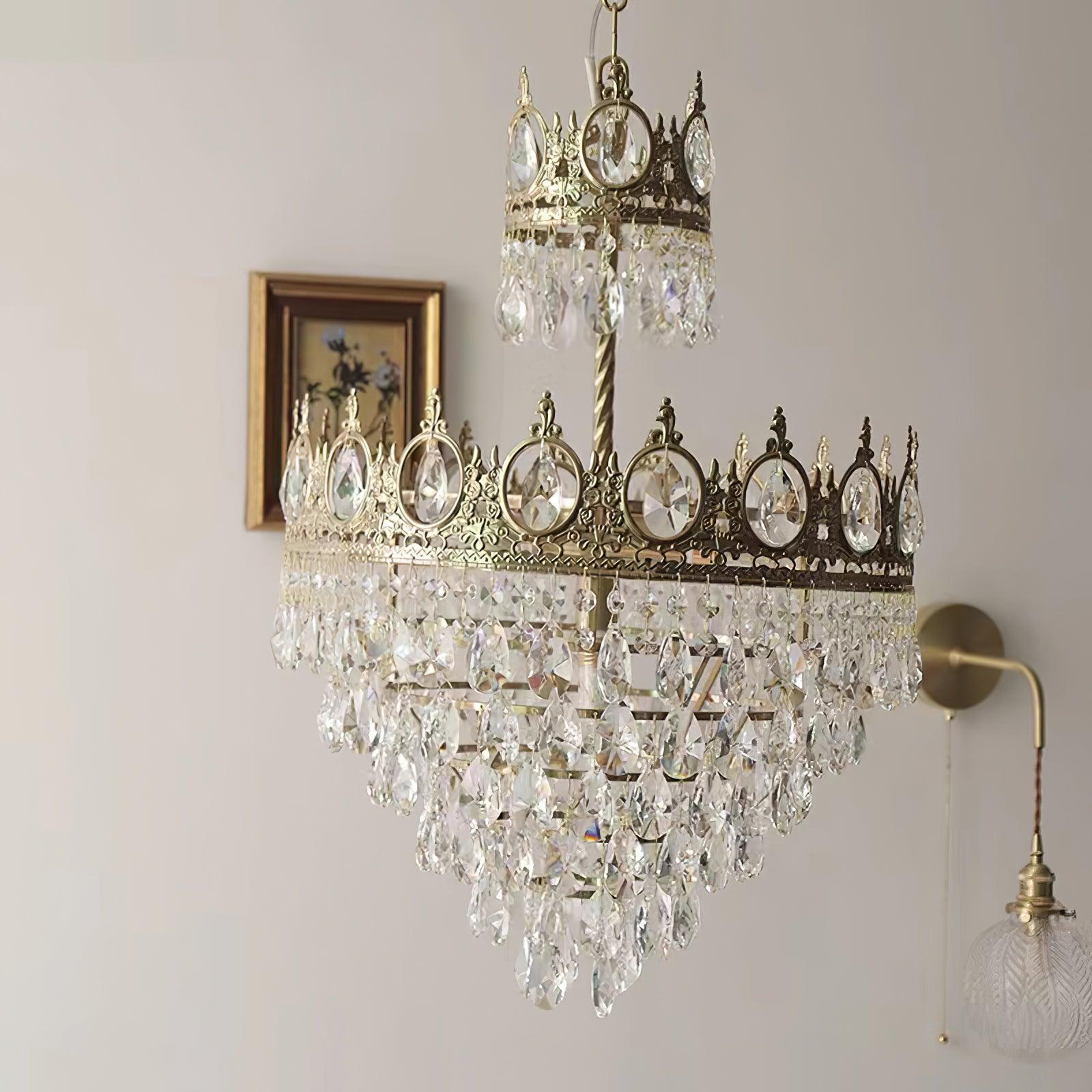 Vintage Crystal Chandelier - Blowlighting