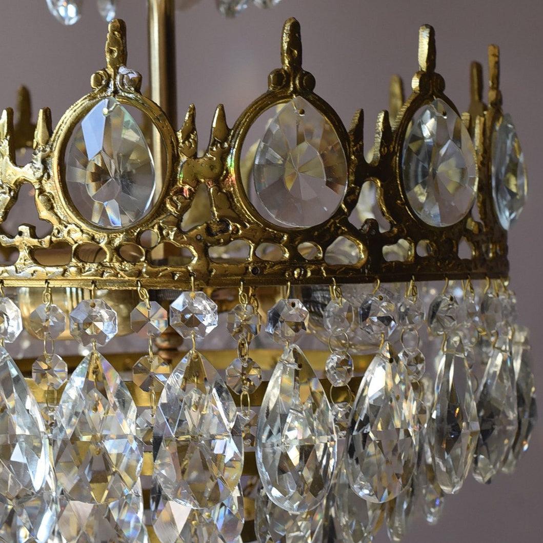 Vintage Crystal Chandelier - Blowlighting