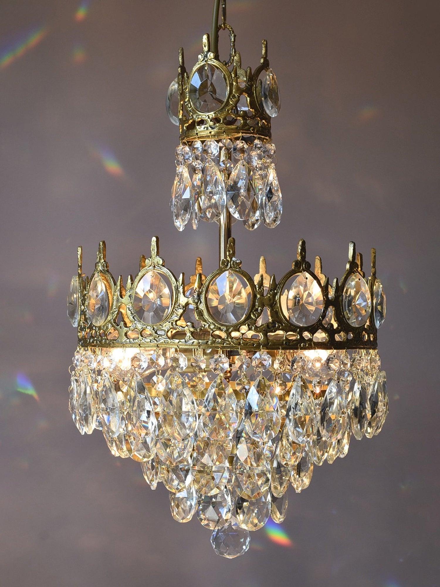 Vintage Crystal Chandelier - Blowlighting