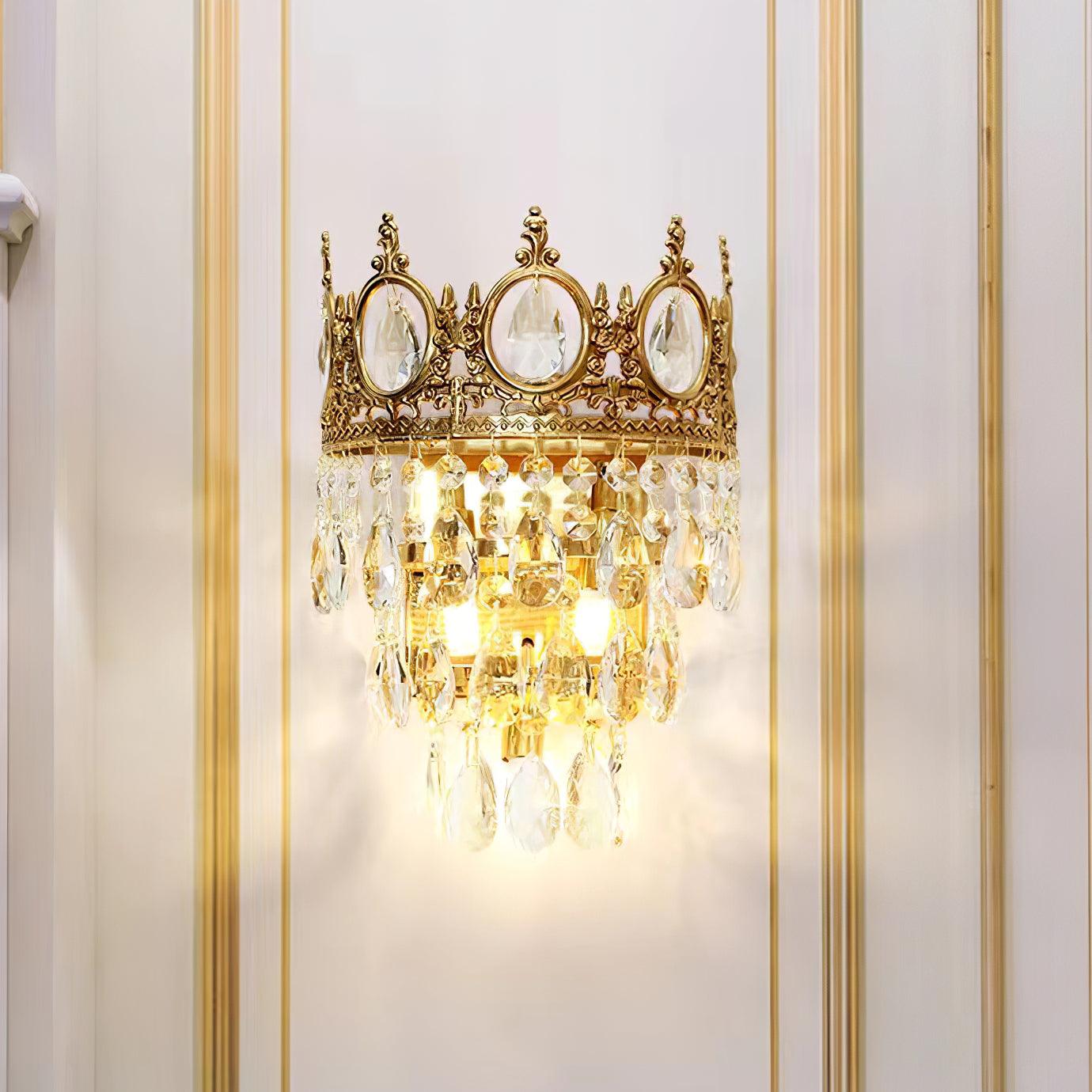 Ulliryra Vintage Crystal Wall Light - Blowlighting
