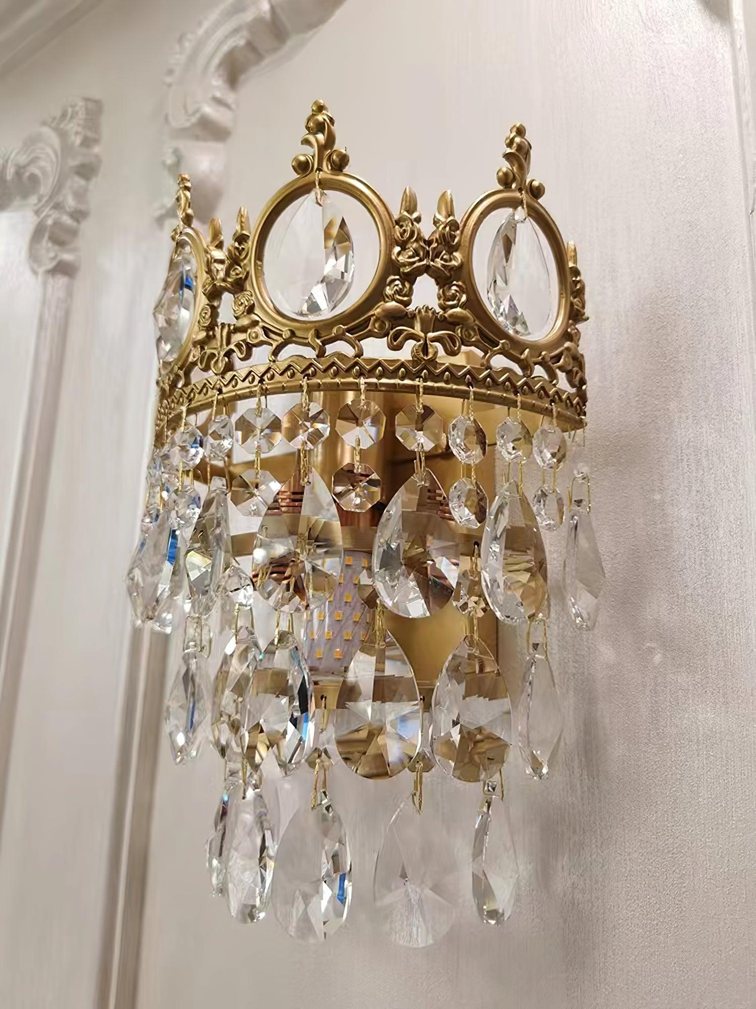 Ulliryra Vintage Crystal Wall Light - Blowlighting
