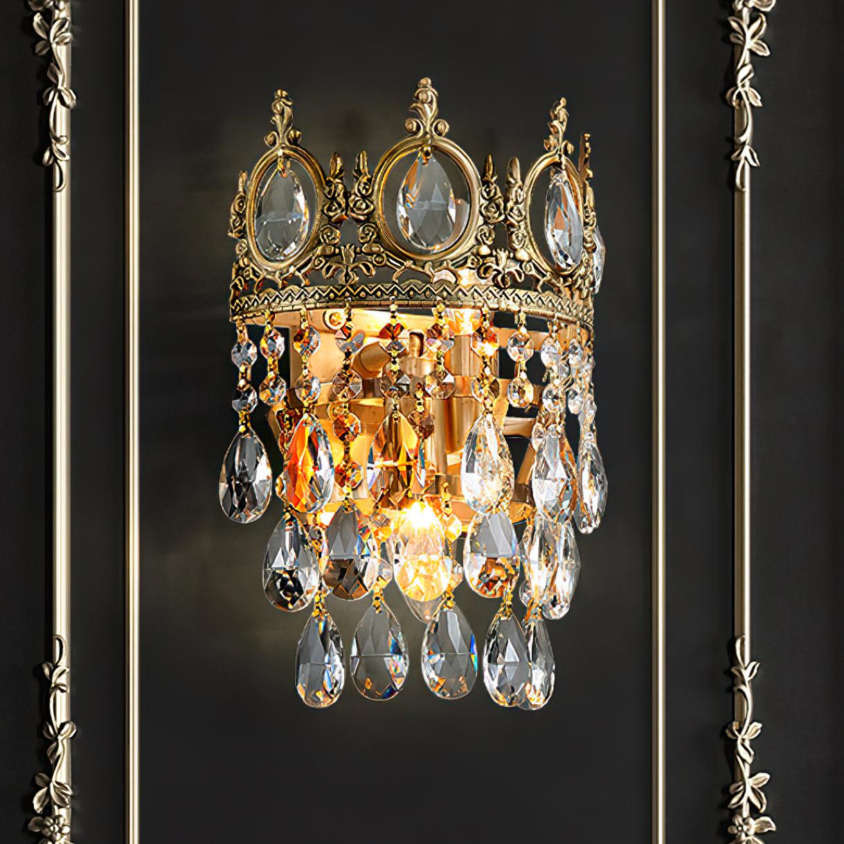Ulliryra Vintage Crystal Wall Light - Blowlighting