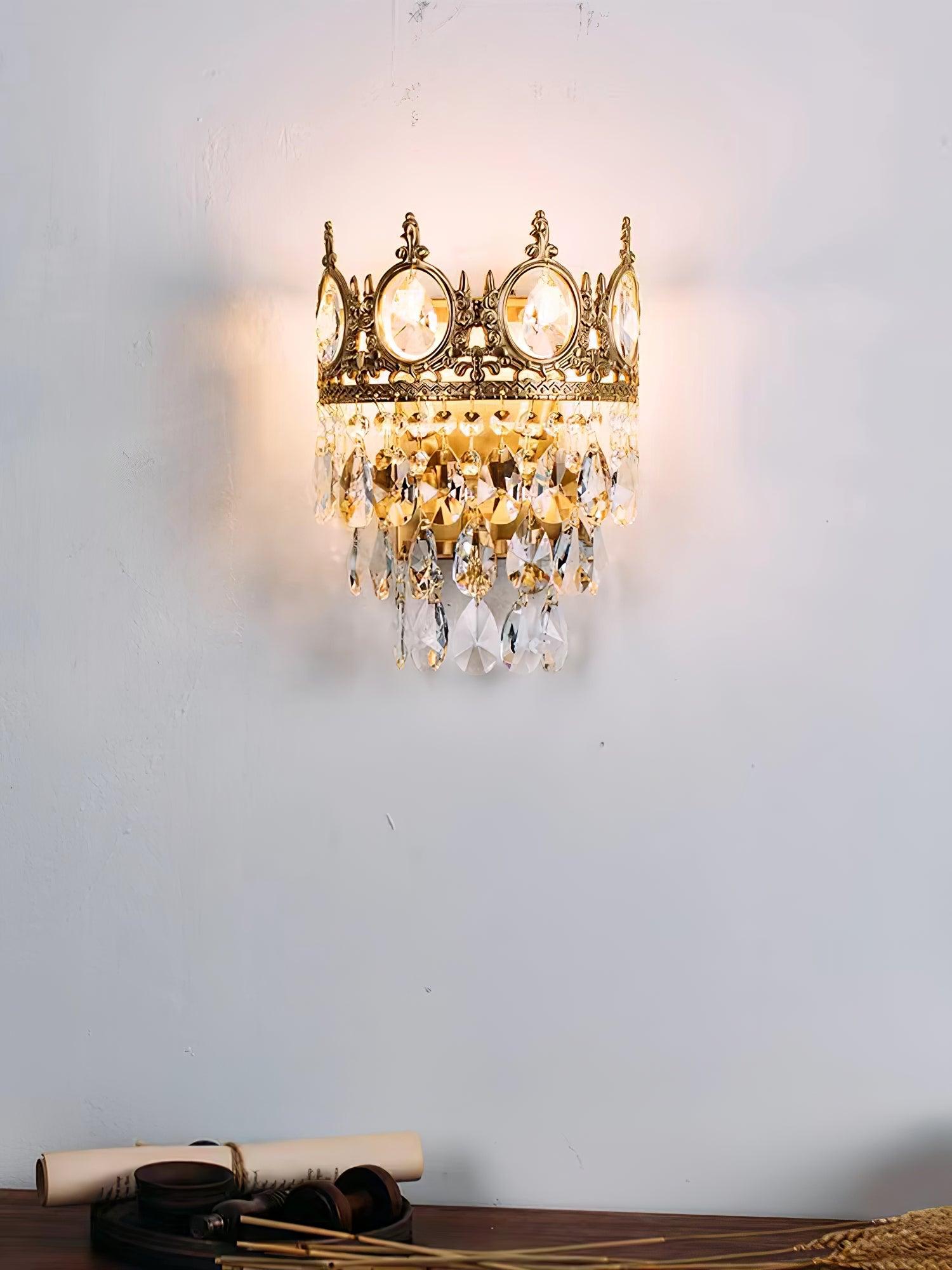 Ulliryra Vintage Crystal Wall Light - Blowlighting