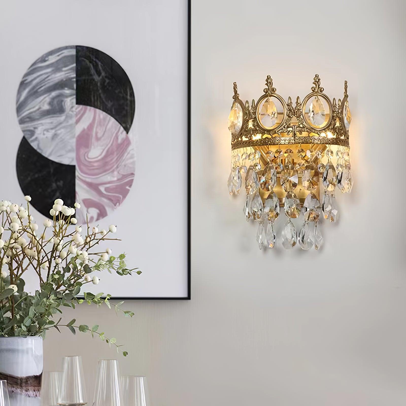 Ulliryra Vintage Crystal Wall Light - Blowlighting