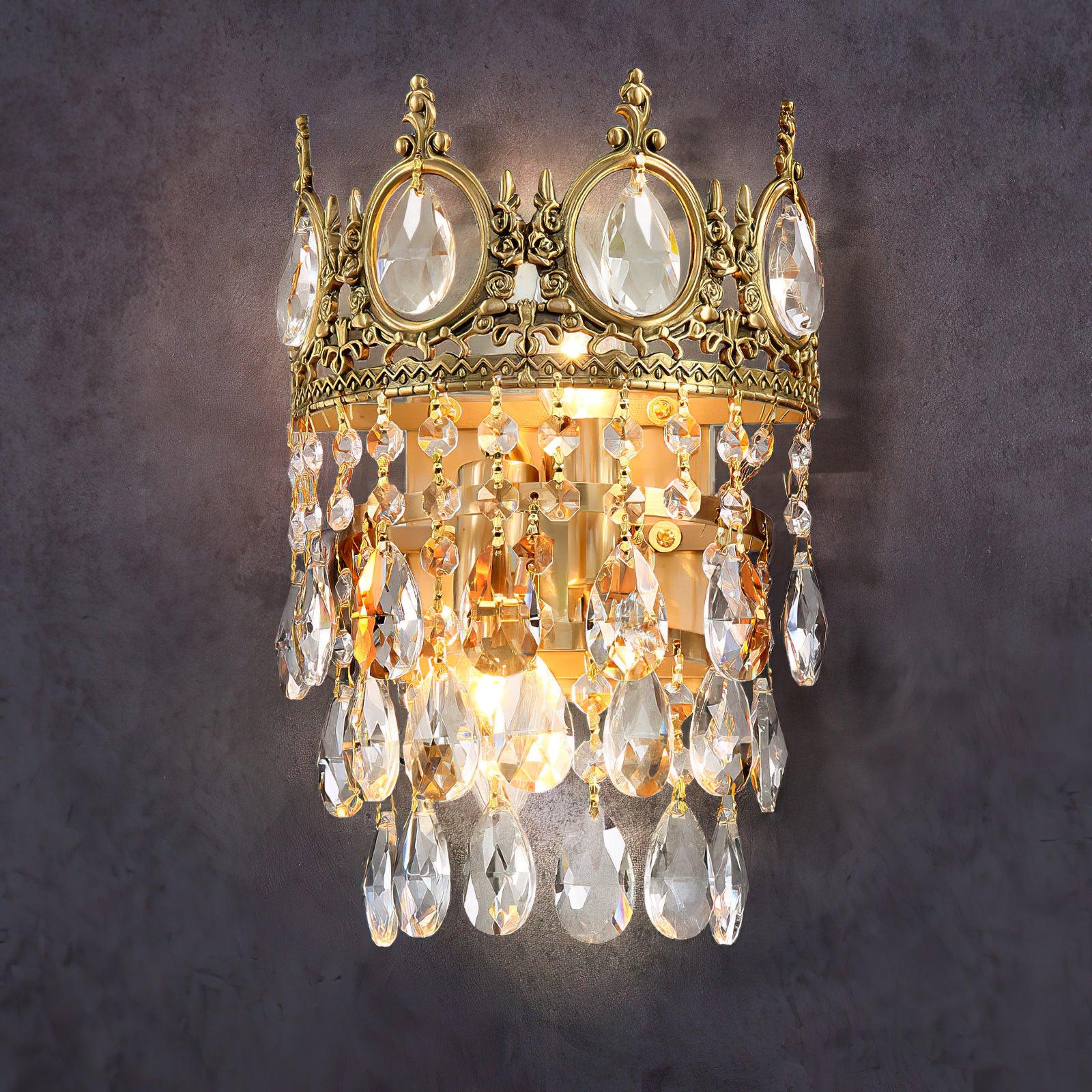 Ulliryra Vintage Crystal Wall Light - Blowlighting