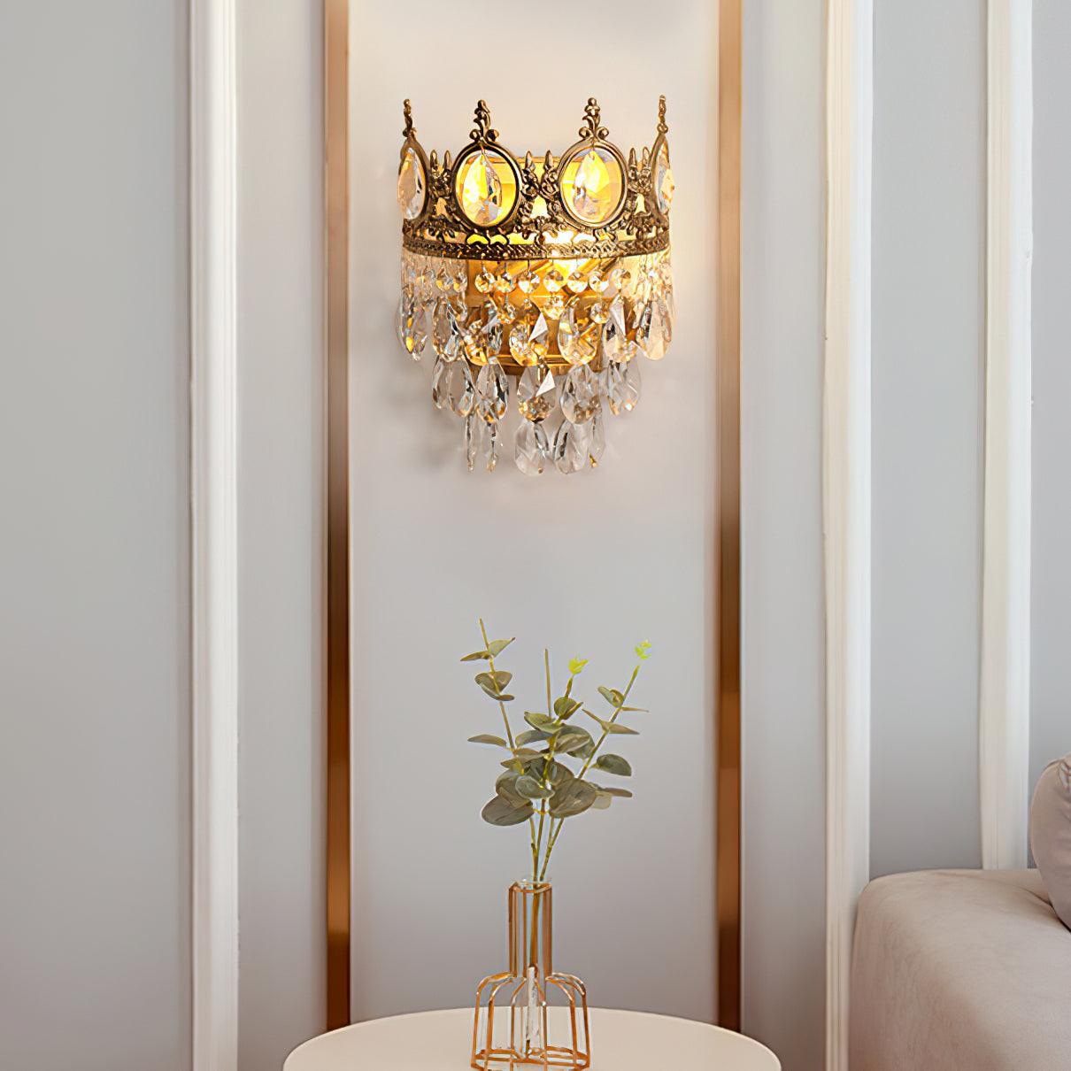 Ulliryra Vintage Crystal Wall Light - Blowlighting