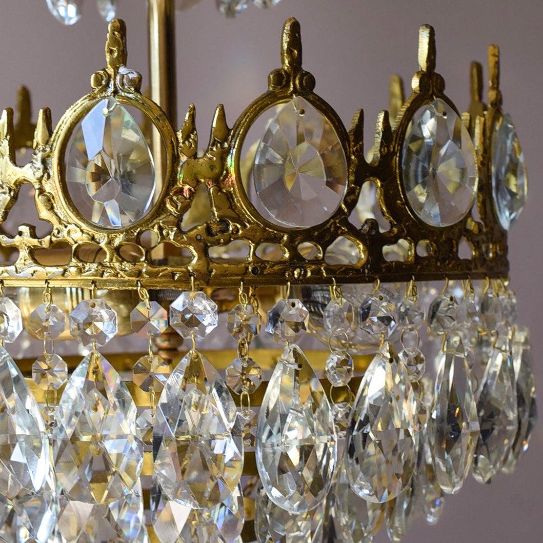 Vintage Crystal Table Light - Blowlighting