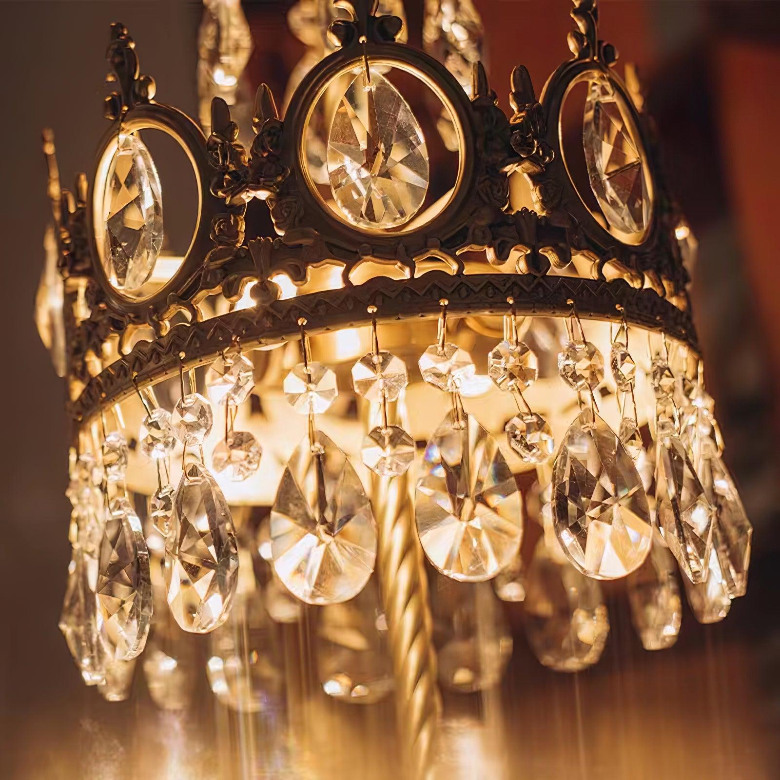 Vintage Crystal Table Light - Blowlighting