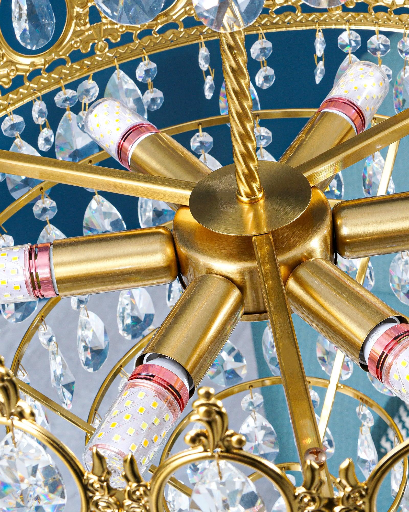Vintage Crystal Chandelier - Blowlighting