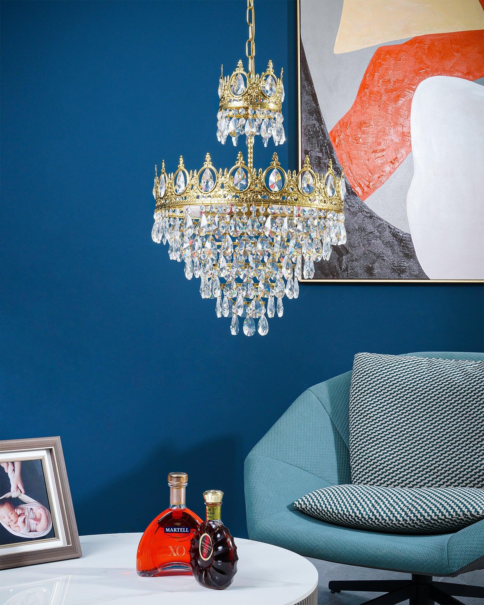 Vintage Crystal Chandelier - Blowlighting