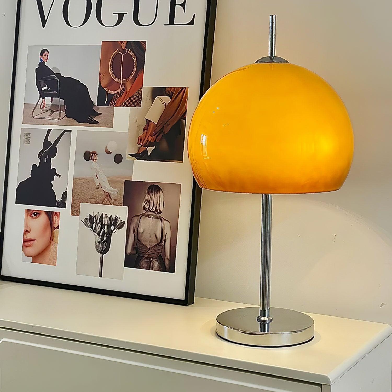 Mushroom Bauhaus Table Lamp - Blowlighting