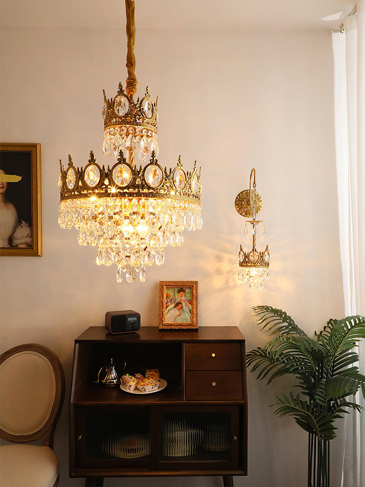 Vintage Crystal Chandelier - Blowlighting