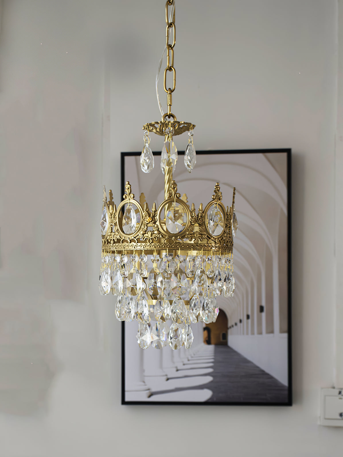 Vintage Crystal Chandelier - Blowlighting