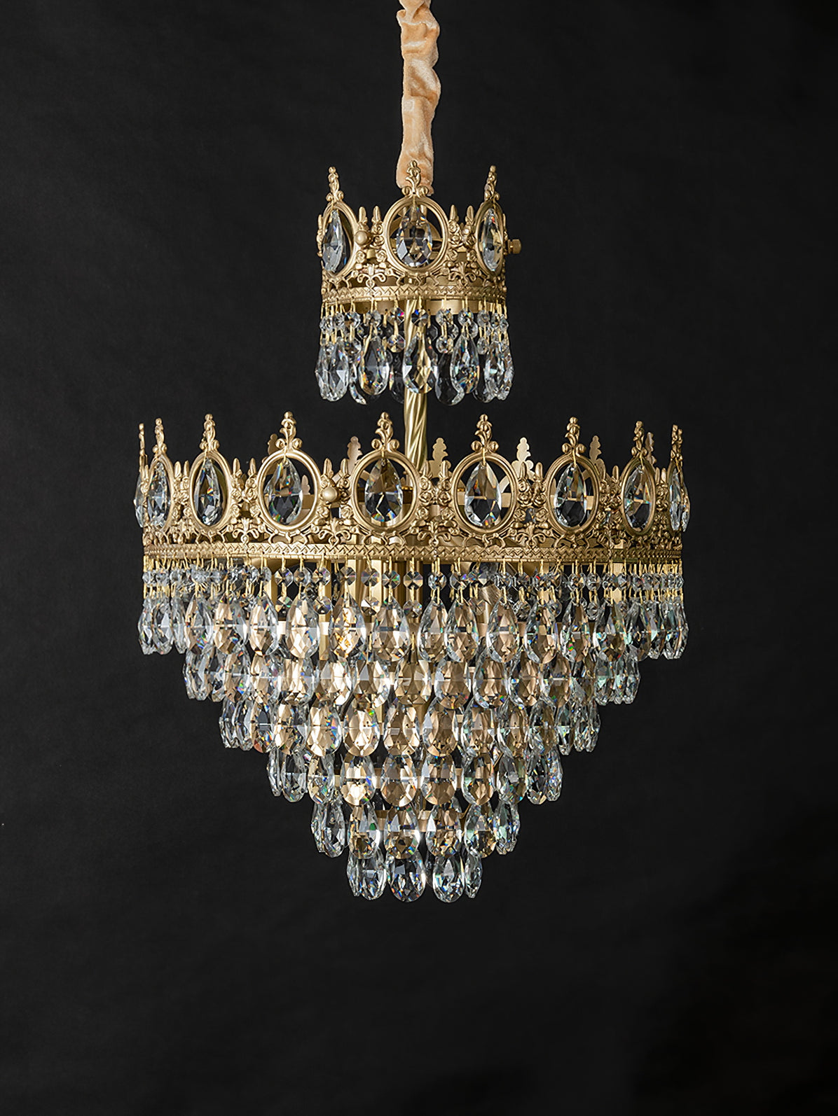 Vintage Crystal Chandelier - Blowlighting