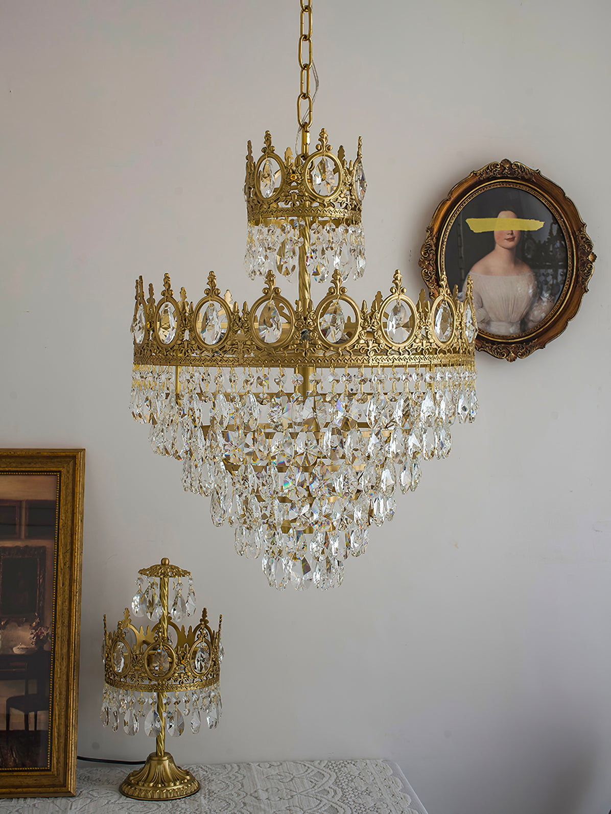 Vintage Crystal Chandelier - Blowlighting