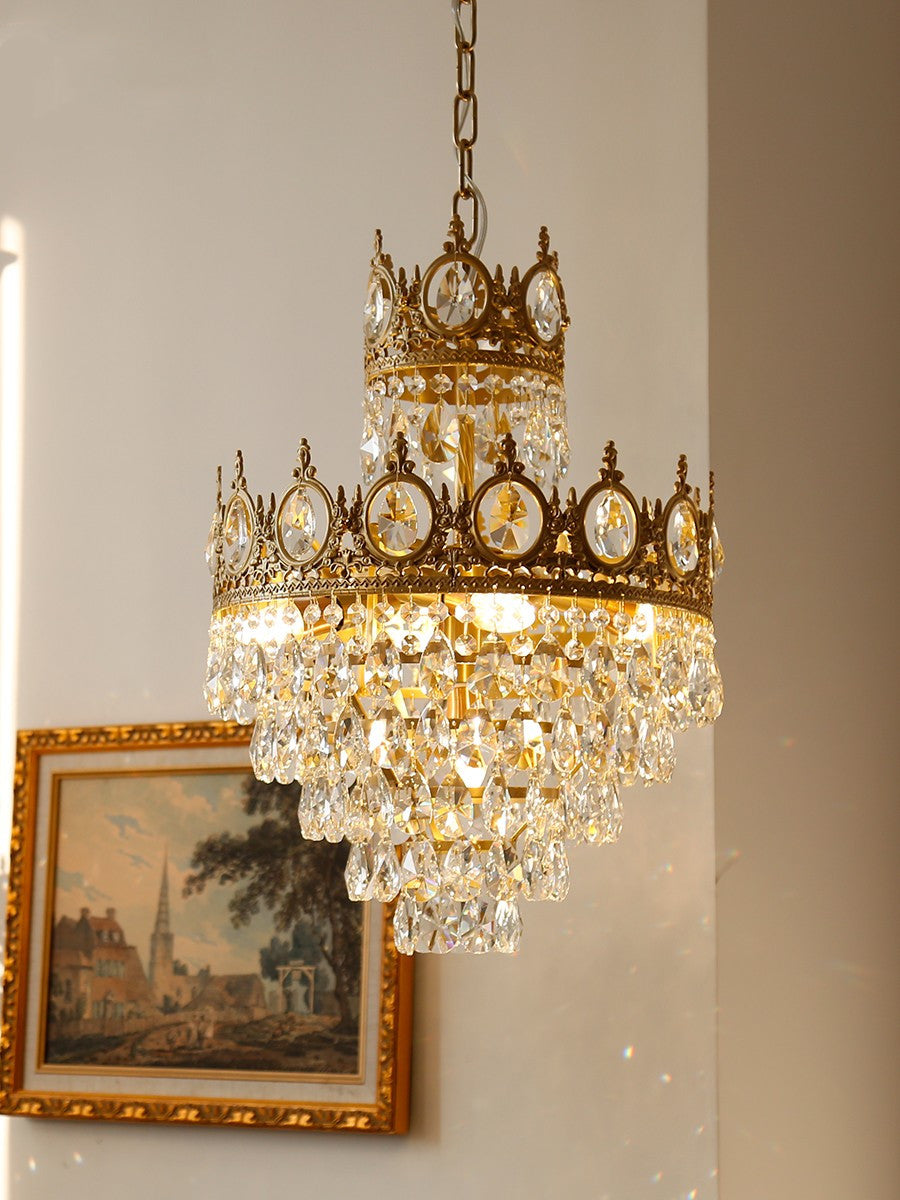 Vintage Crystal Chandelier - Blowlighting