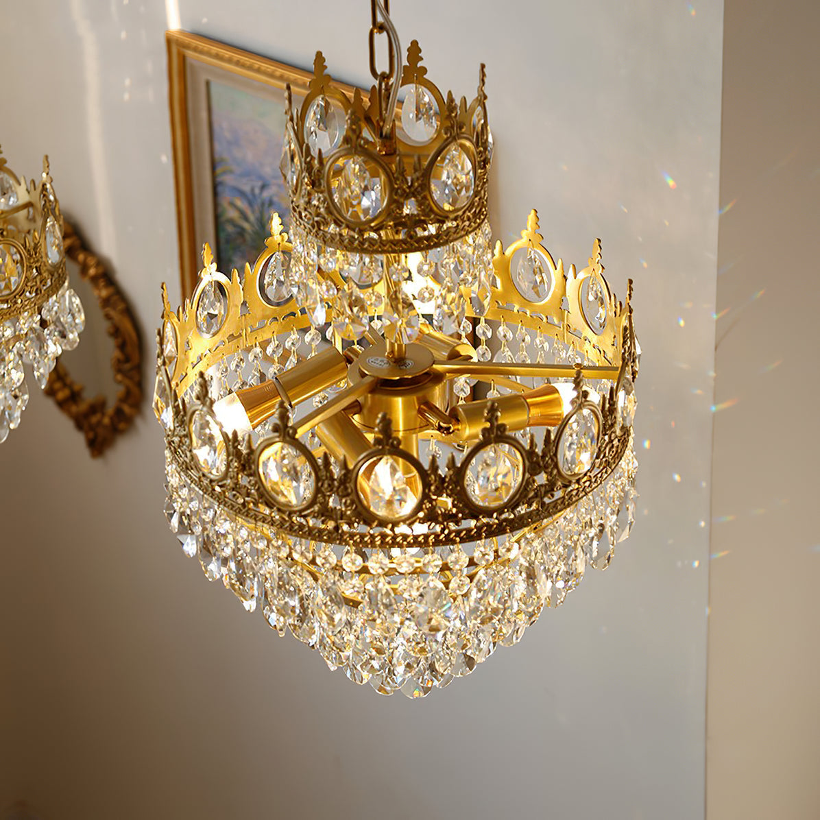 Vintage Crystal Chandelier - Blowlighting