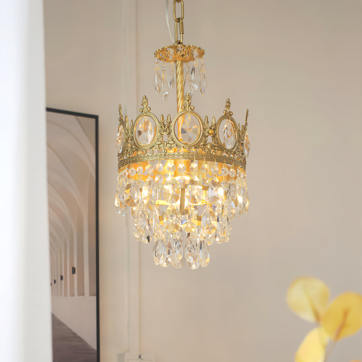 Vintage Crystal Chandelier - Blowlighting