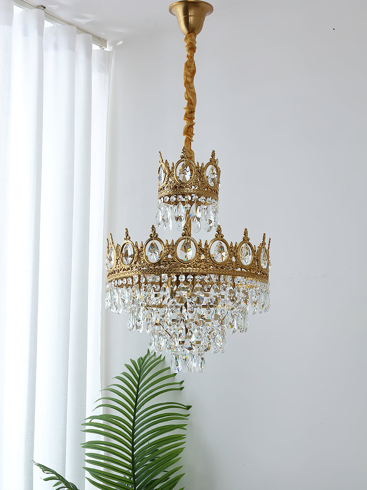 Vintage Crystal Chandelier - Blowlighting