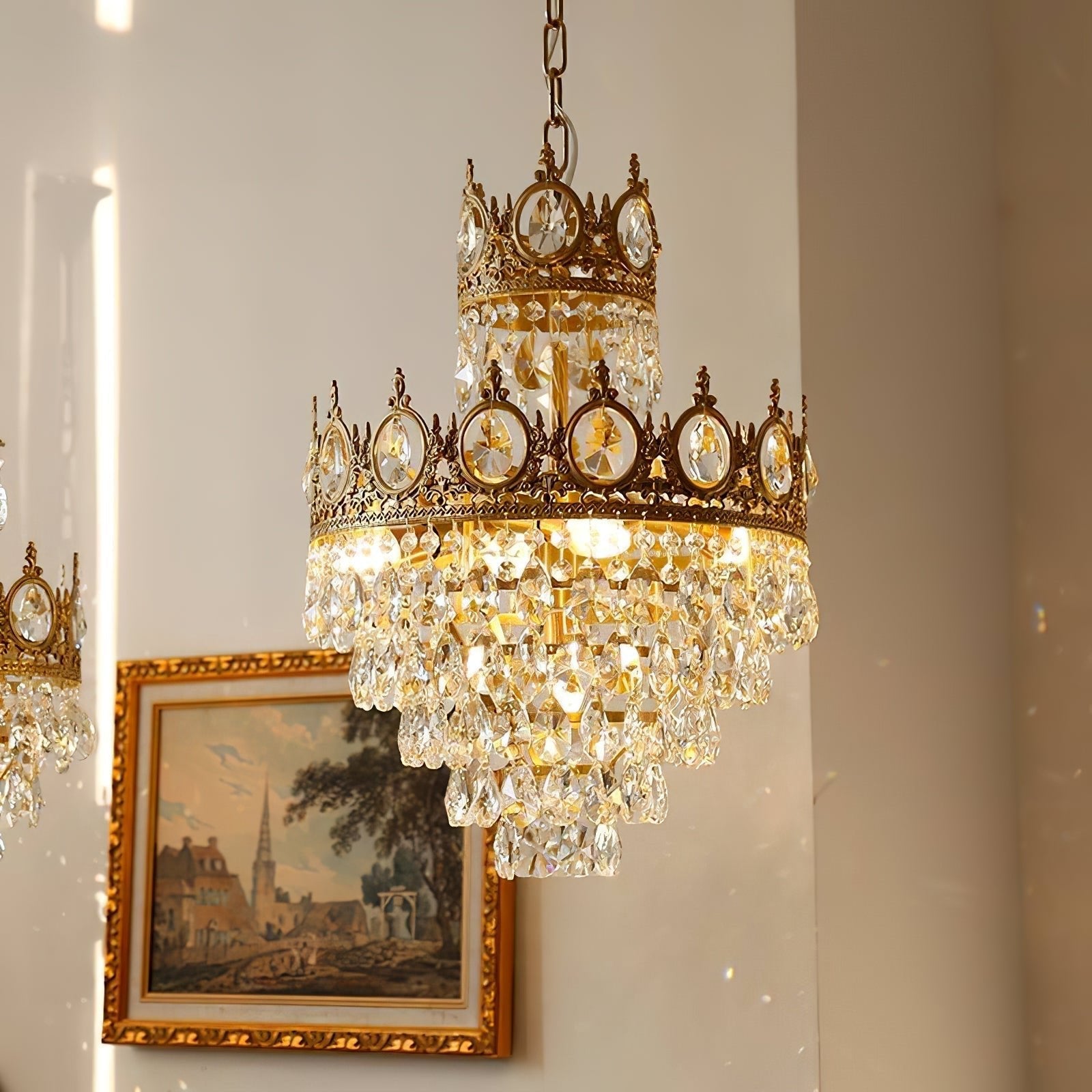 Vintage Crystal Chandelier - Blowlighting