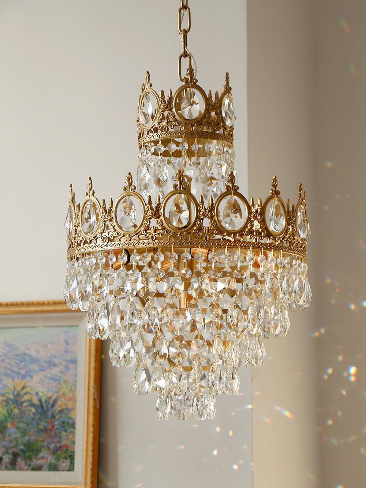Vintage Crystal Chandelier - Blowlighting