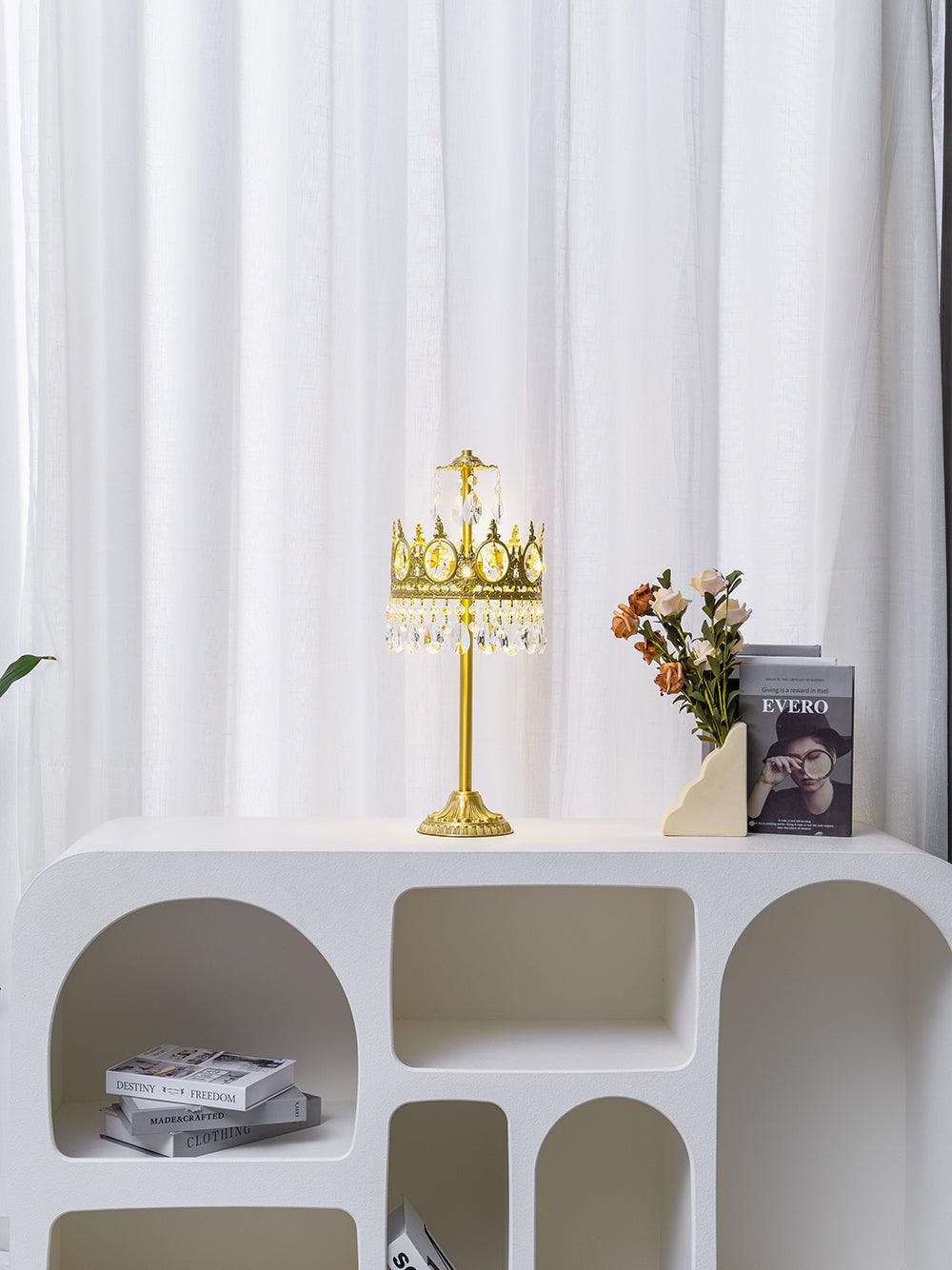 Vintage Crystal Table Light - Blowlighting