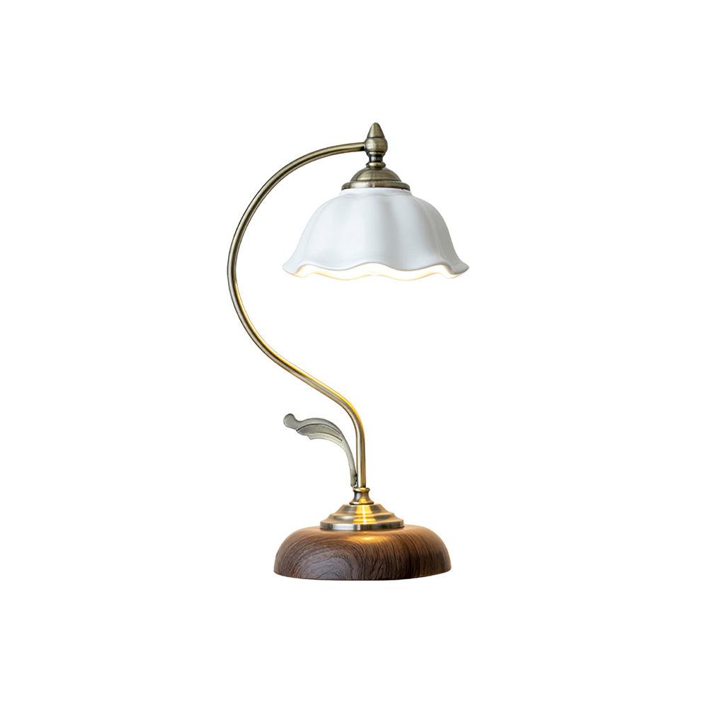 Vintage Laiton Table Lamp - Blowlighting