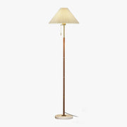 Vintage Pleated Floor Lamp - Blowlighting